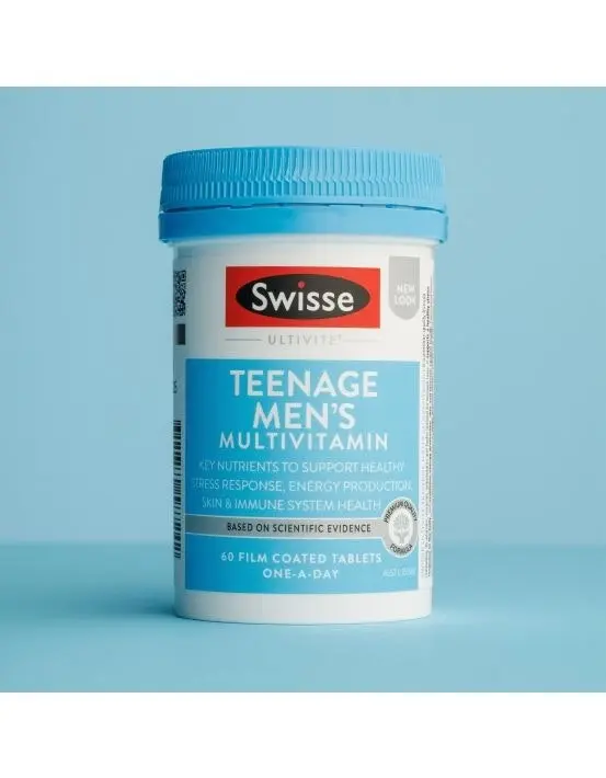 Swisse Ultivite Men's Teenage Multivitamin 60 Tablets