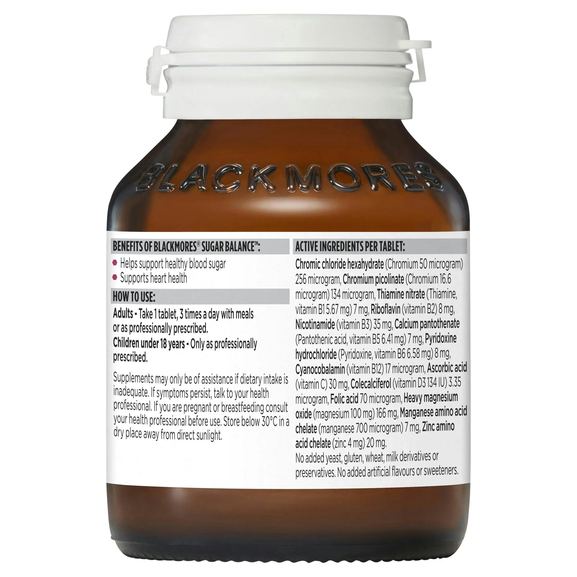 Blackmores Sugar Balance 90 Tablets