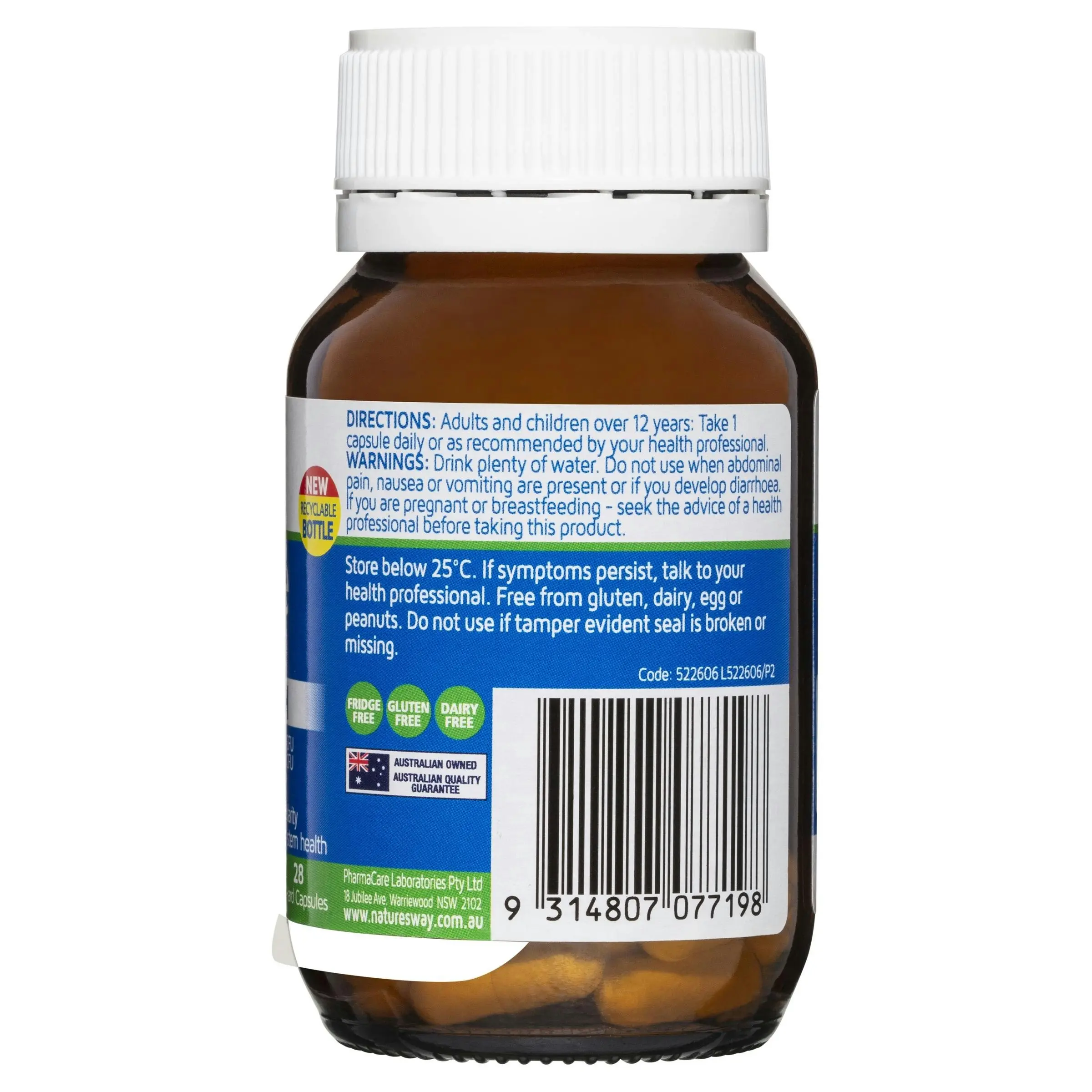 Nature's Way Restore Probiotic Daily Health 28 Capsules