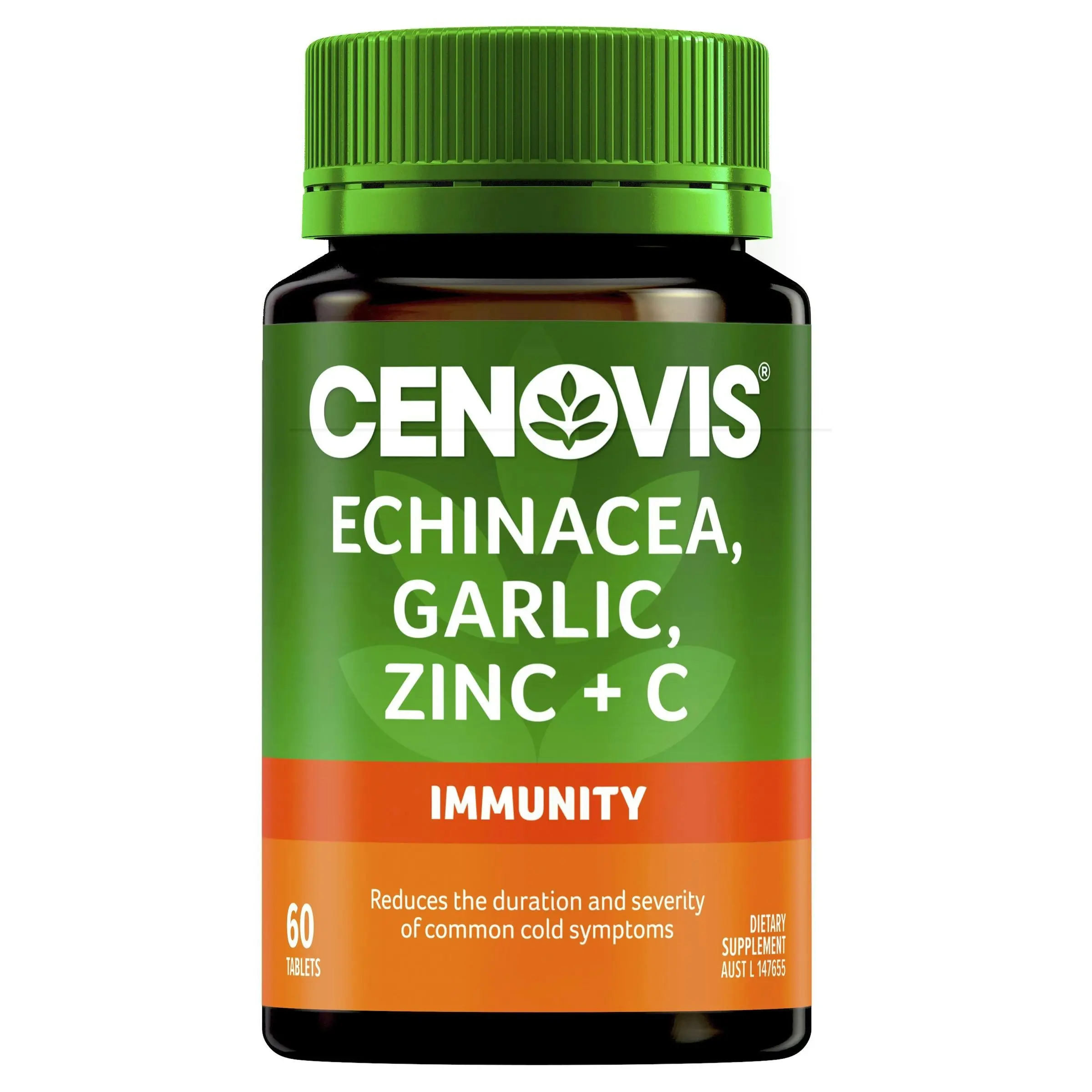 Cenovis Echinacea, Garlic, Zinc & C 60 Tablets