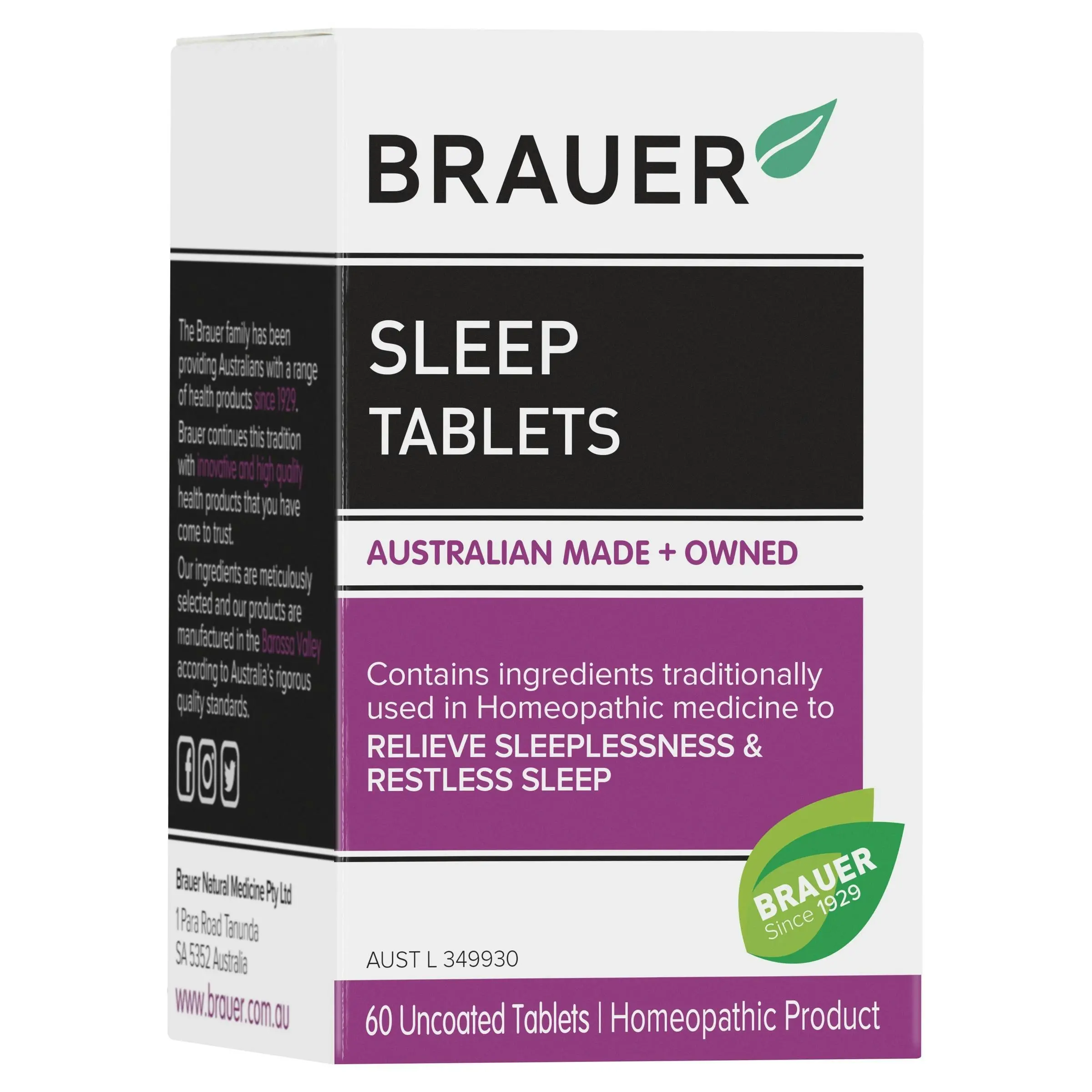 Brauer Sleep 60 tablets