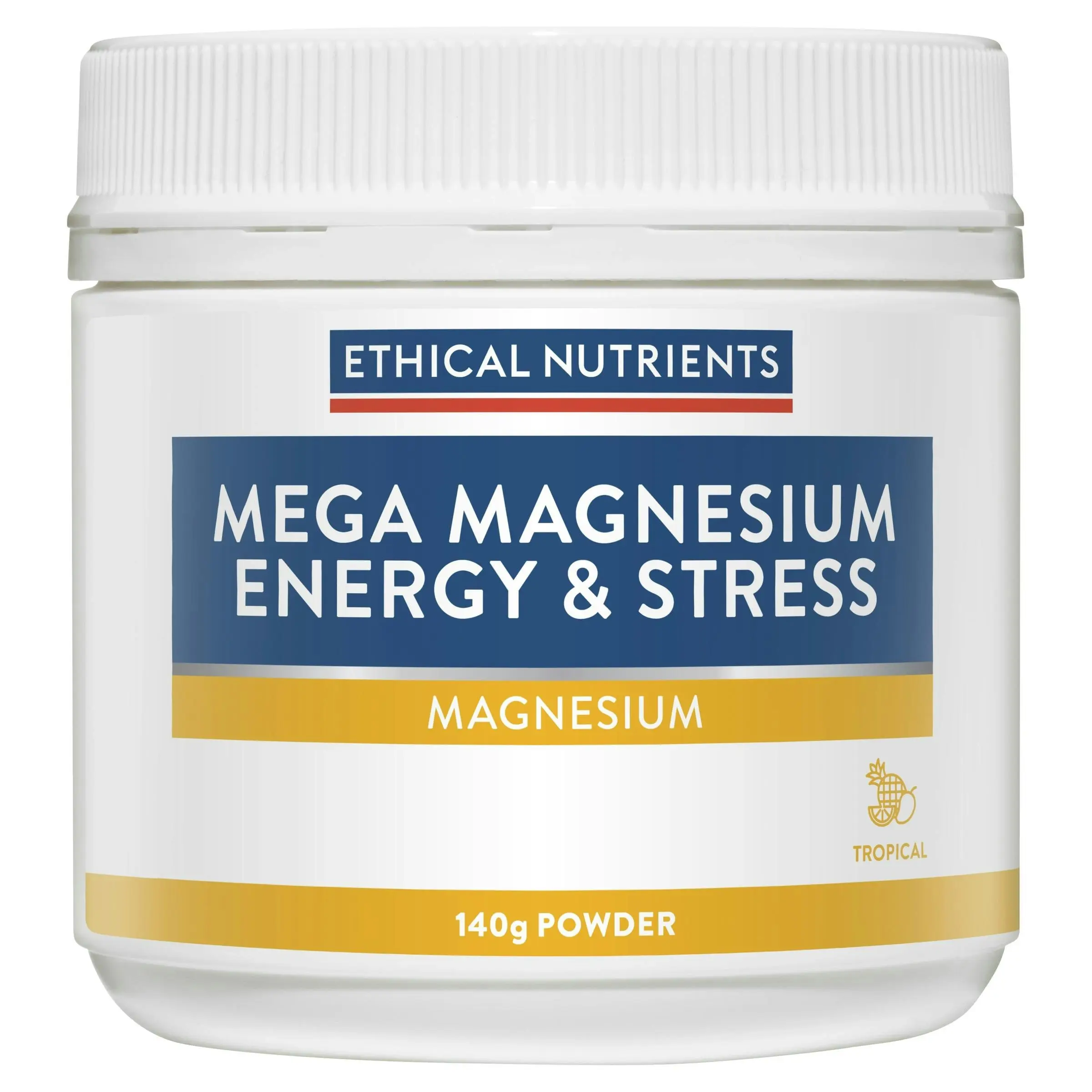 Ethical Nutrients Mega Magnesium Energy & Stress 140g