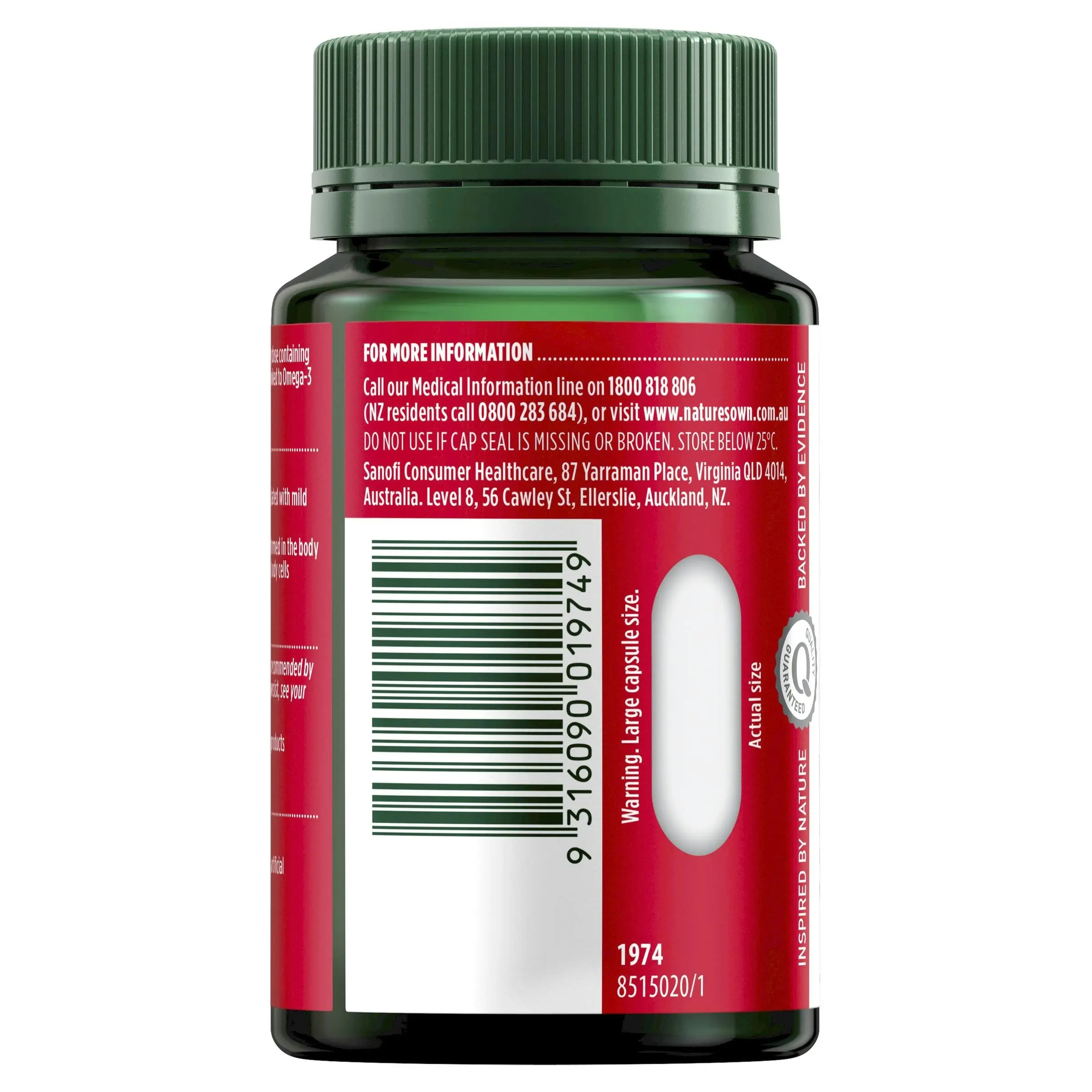 Nature's Own Ultra Krill Oil 1000Mg 30 Capsules