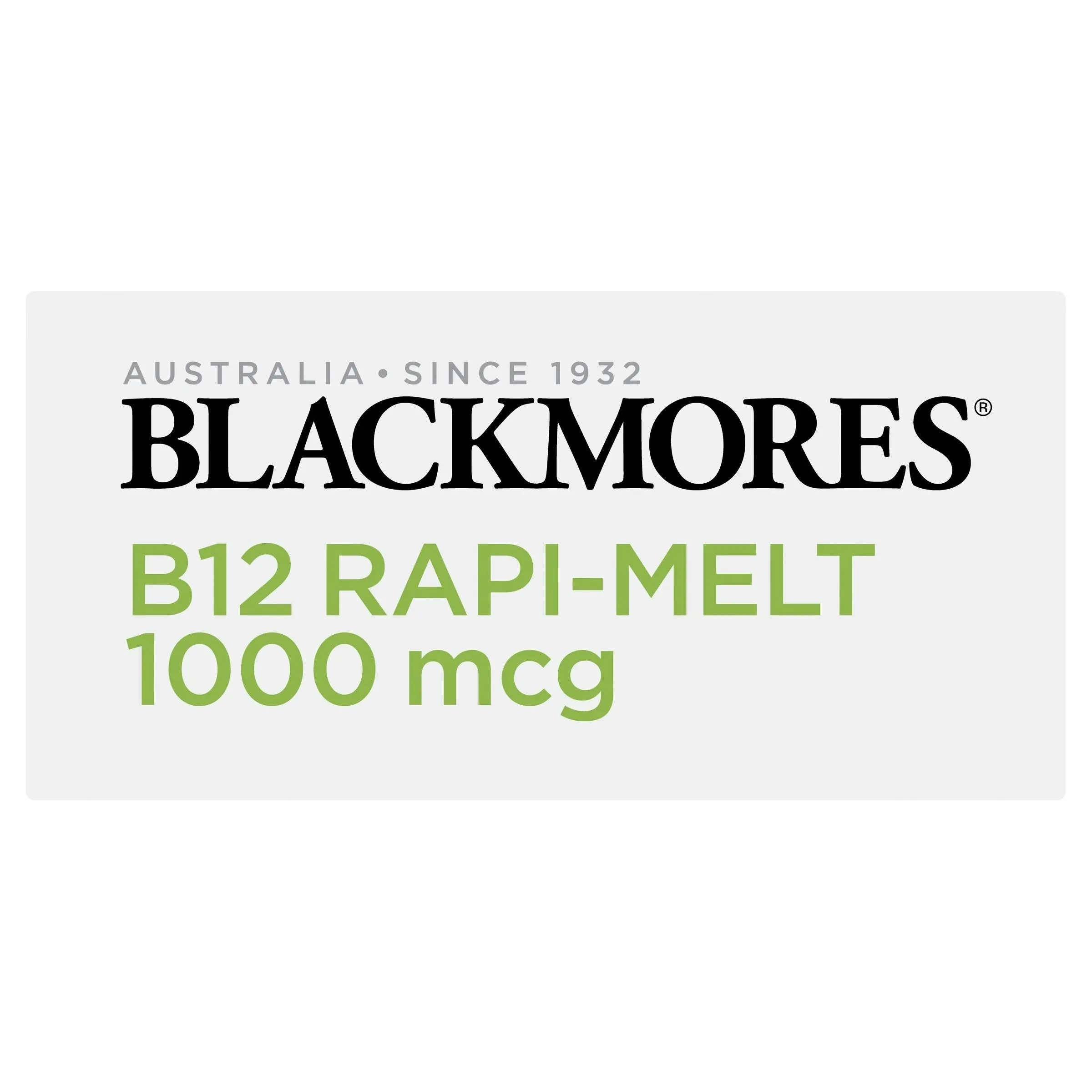 Blackmores B12 Rapi Melt 1000mcg 60 Melts