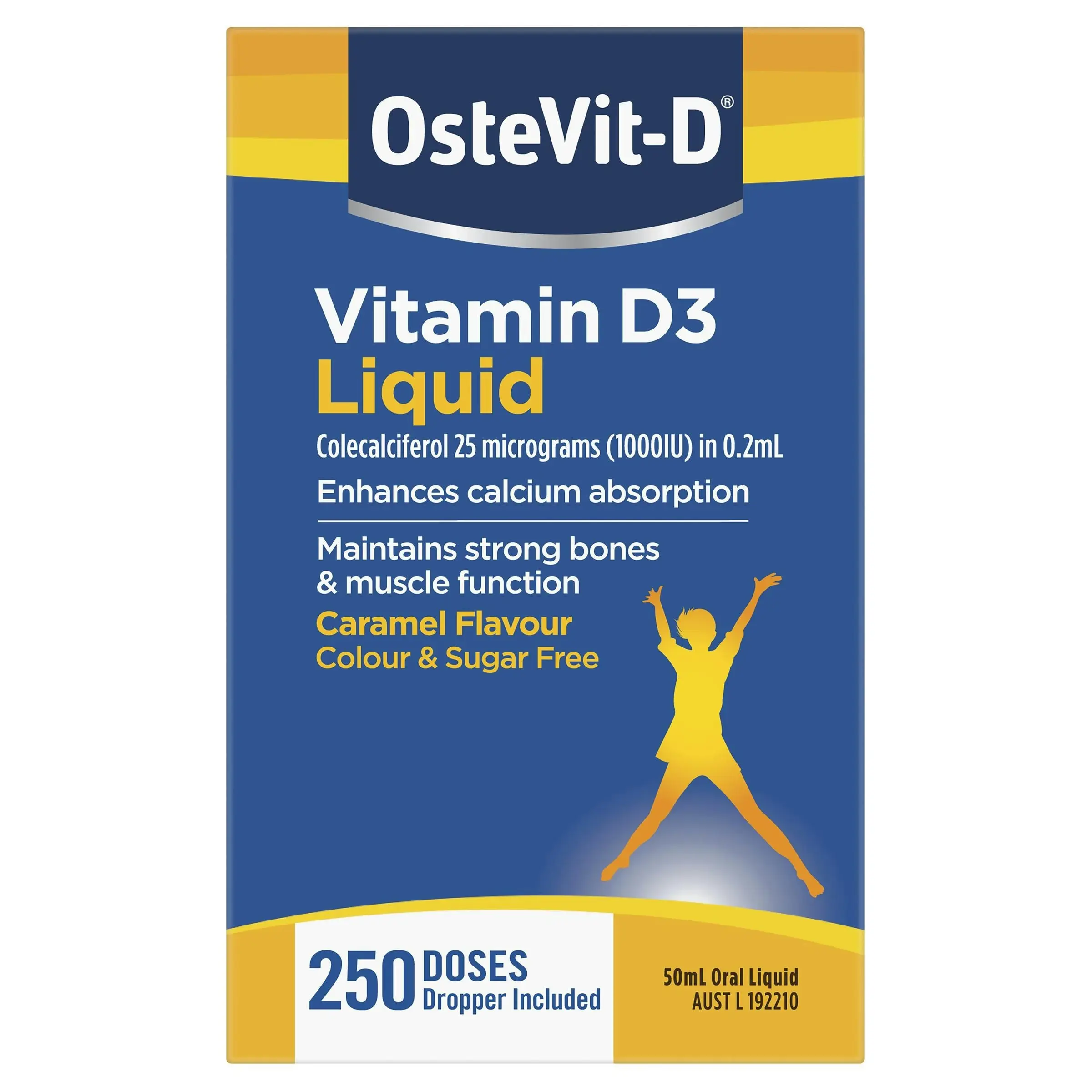 OsteVit-D Vitamin D3 Liquid 50mL