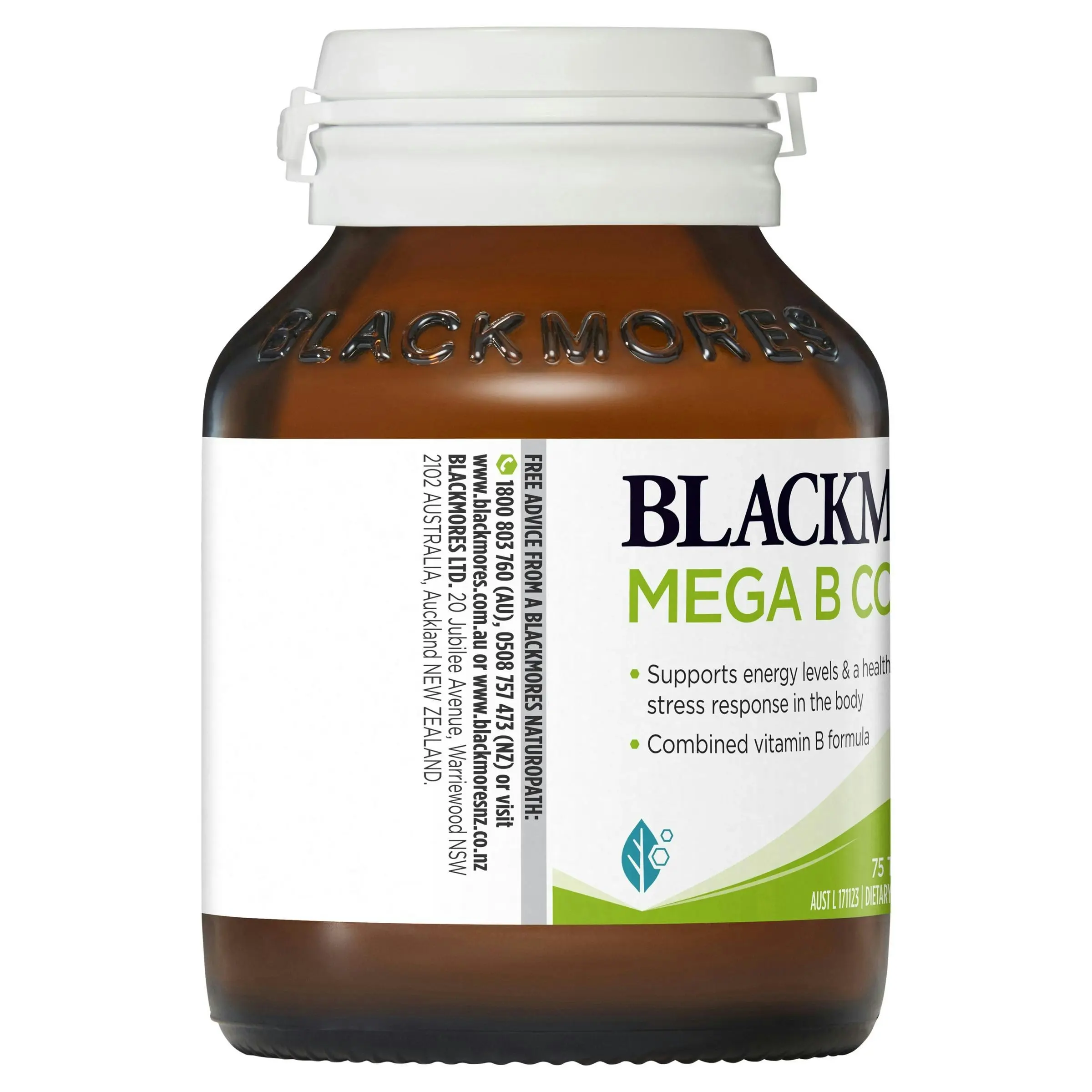 Blackmores Mega B Complex 75 Tablets