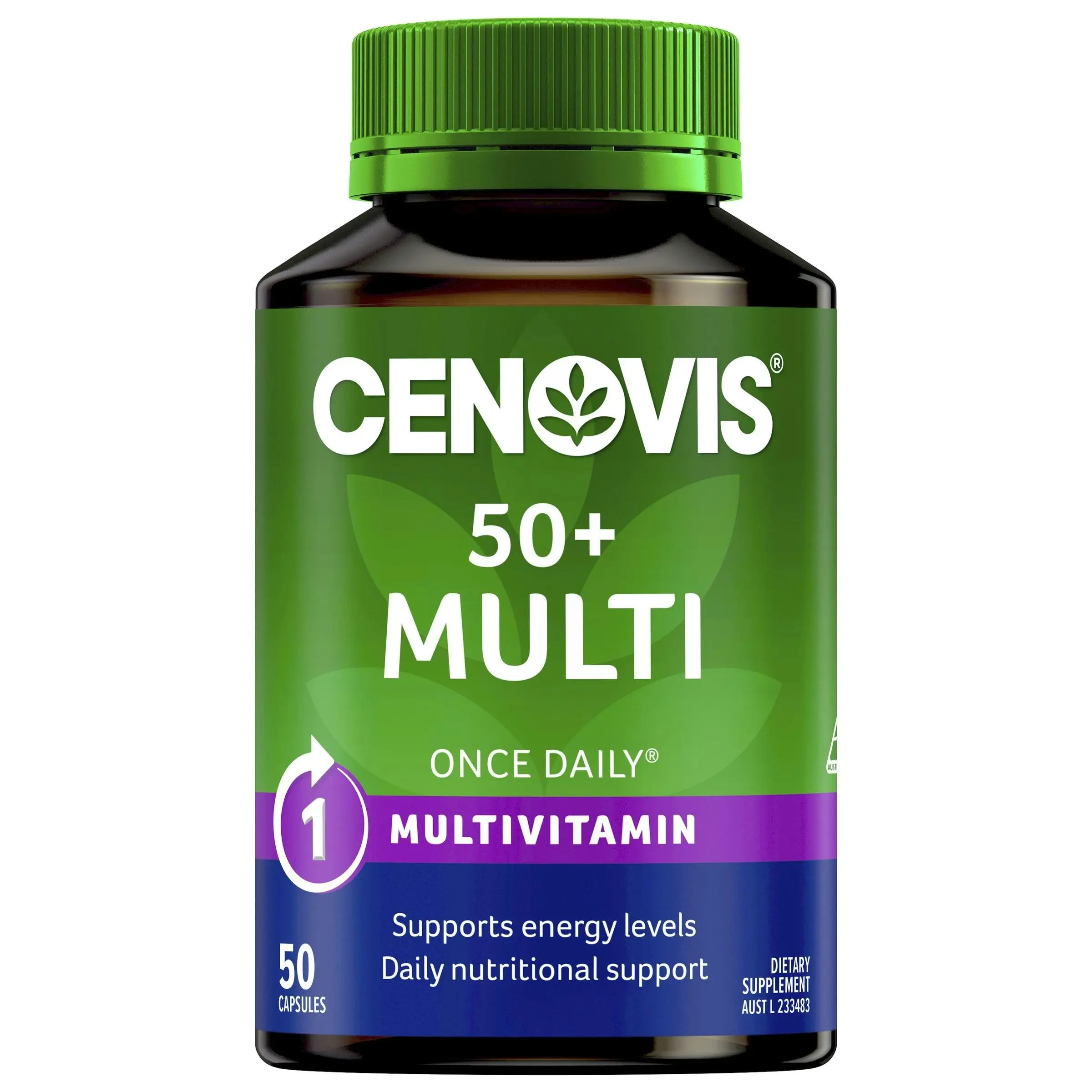 Cenovis 50+ Once Daily Multi 50 Capsules