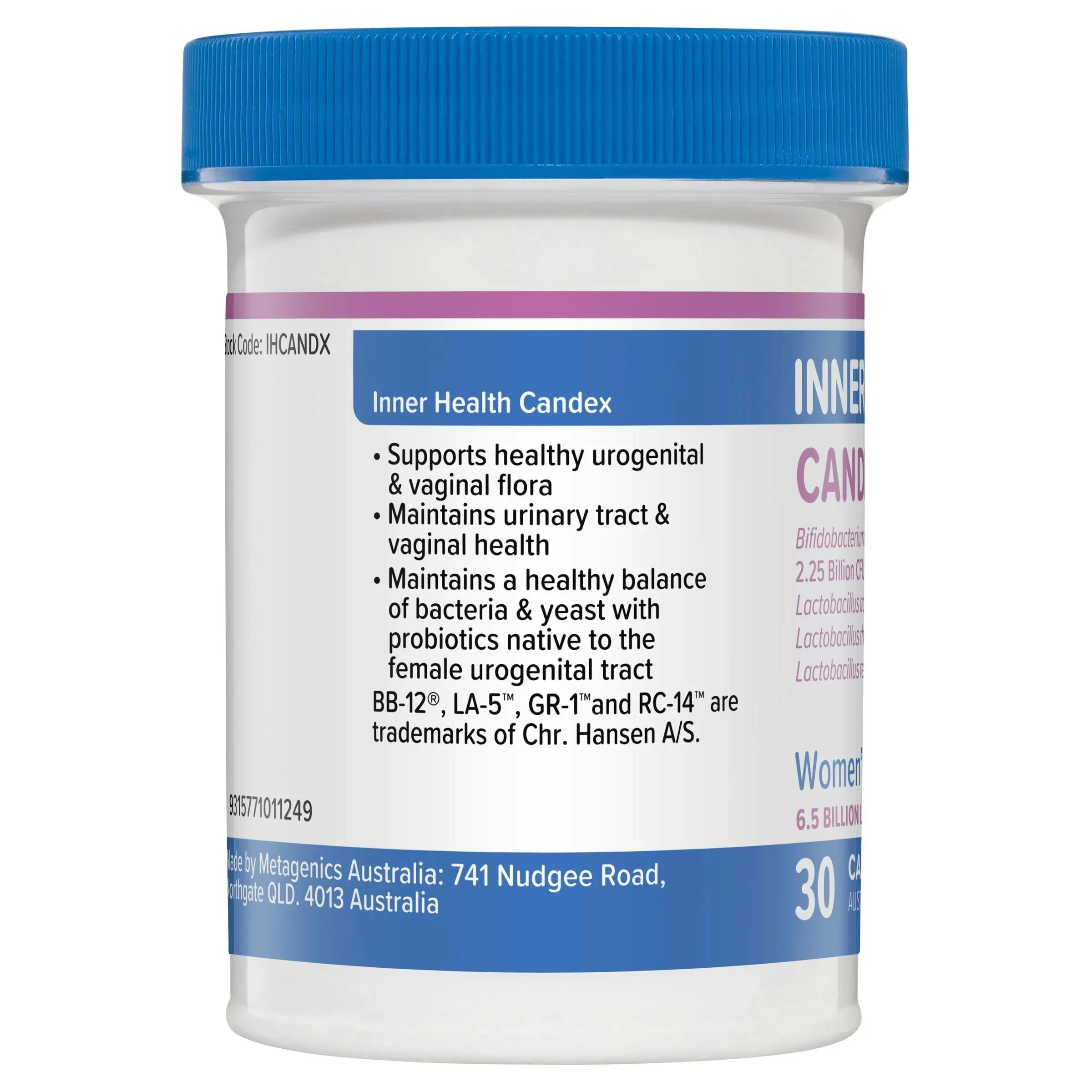 Inner Health Candex 30 Capsules