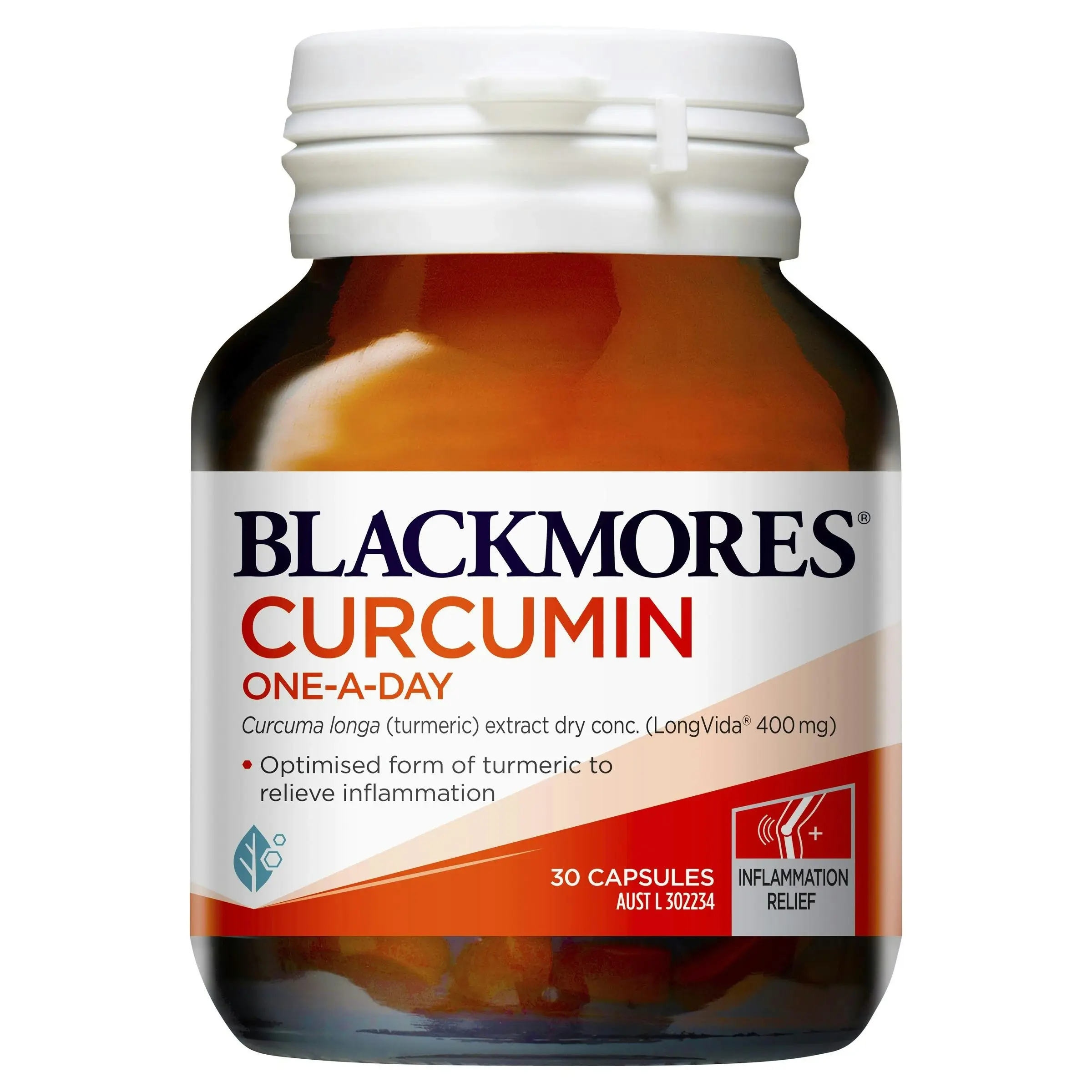 Blackmores Curcumin One-a-Day 30 Capsules