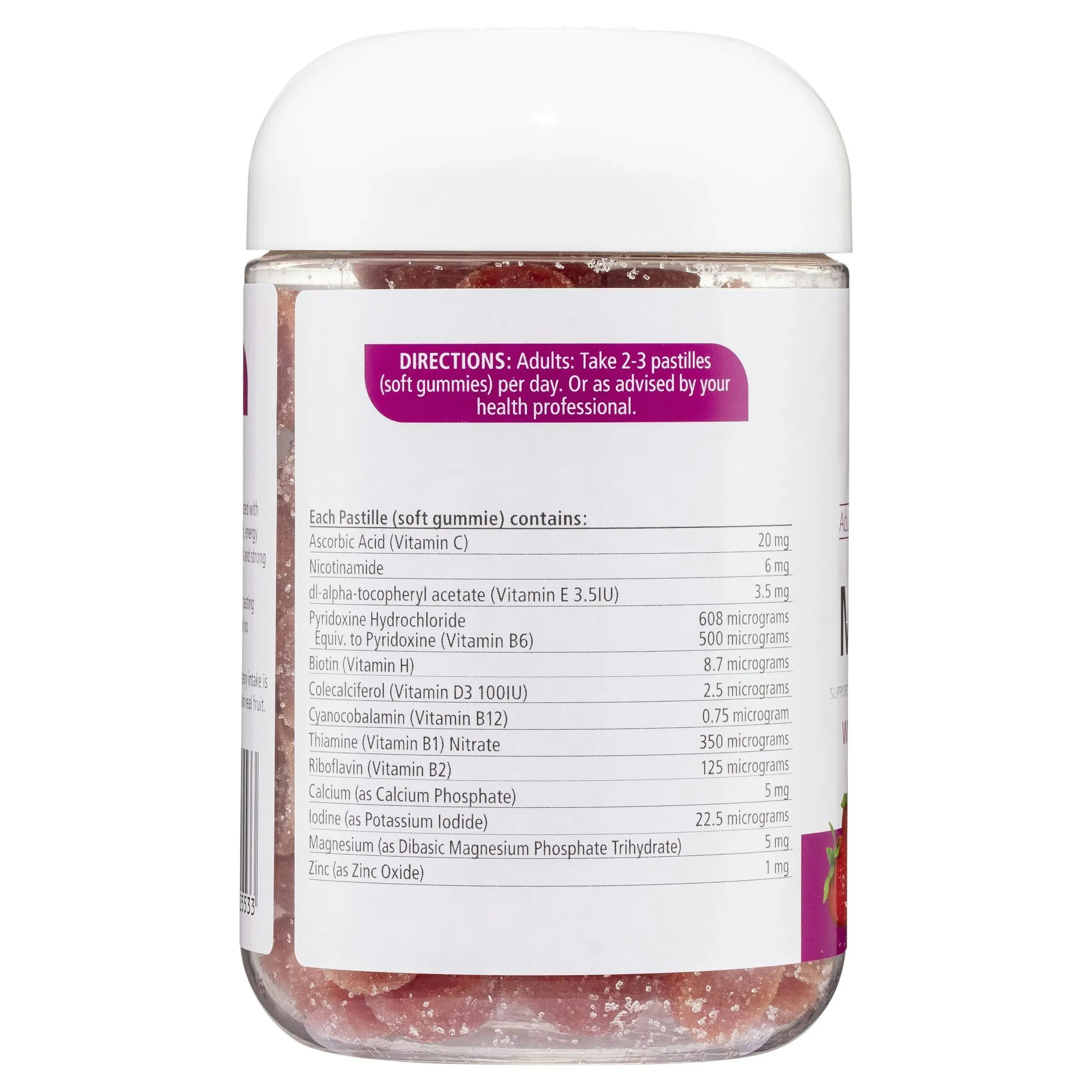 Nature's Way Adult Multivitamin 120 Strawberry Flavoured Vita Gummies