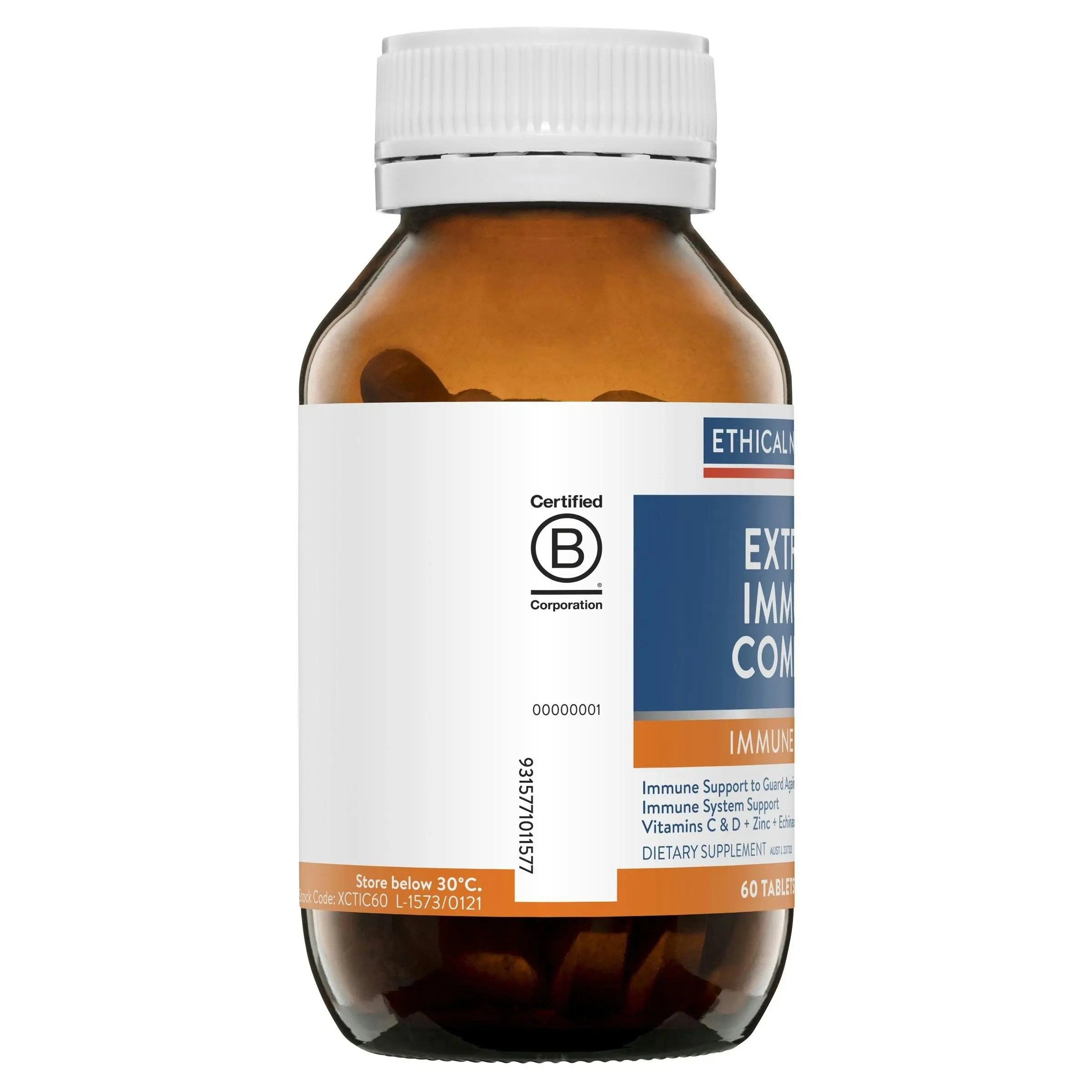 Ethical Nutrients Extra C Immune Complex 60