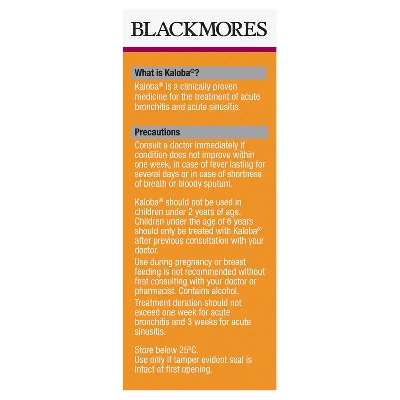 Blackmores Kaloba 50mL