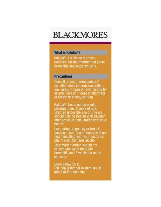 Blackmores Kaloba 50mL