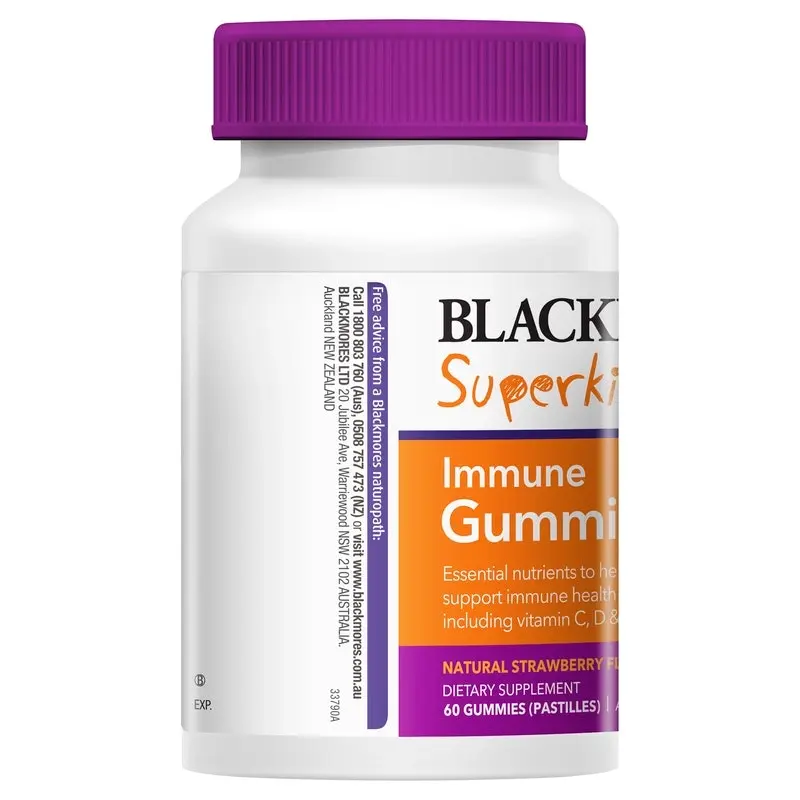 Blackmores Superkids Immune Gummies 60 Pack