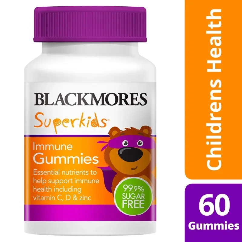 Blackmores Superkids Immune Gummies 60 Pack