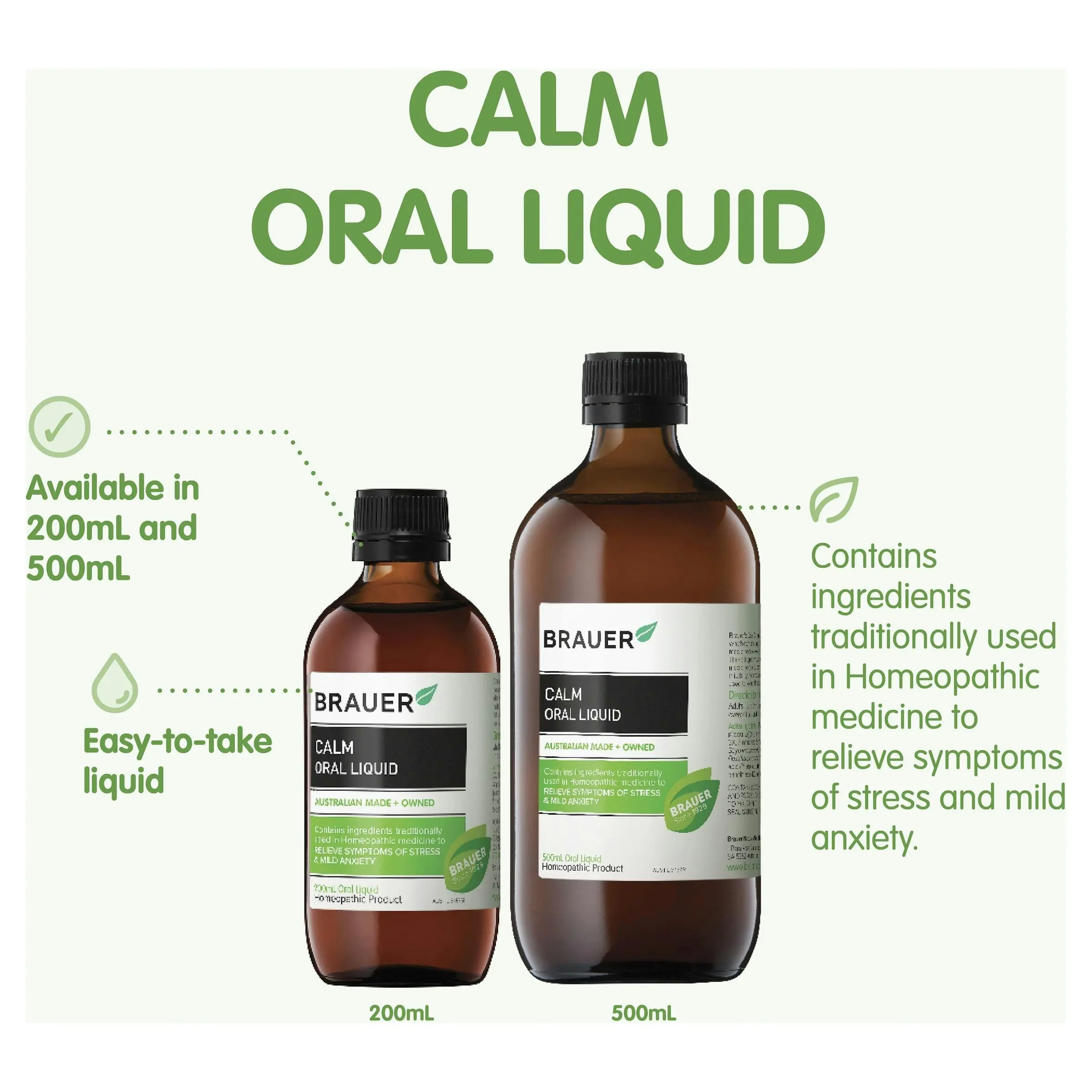 Brauer Calm Oral Liquid 200mL