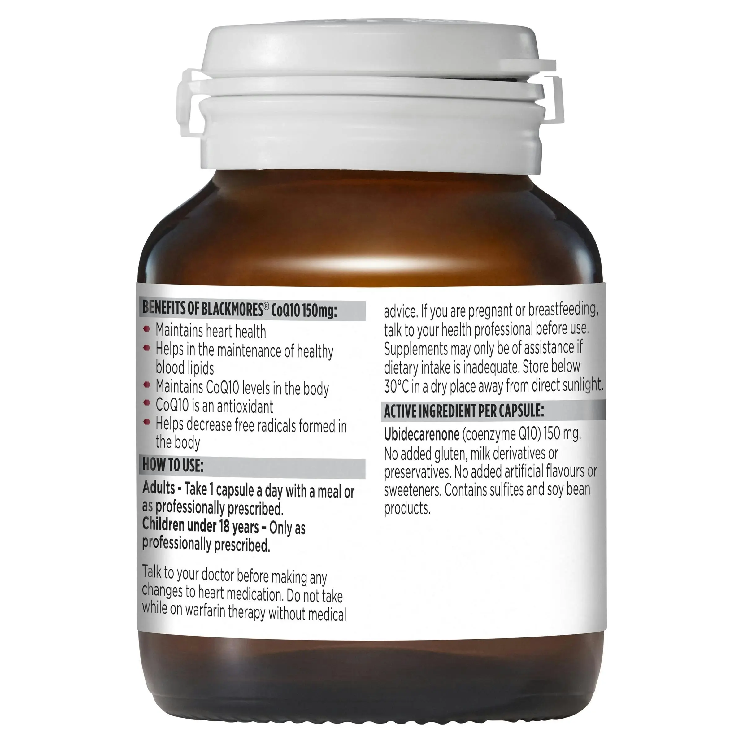 Blackmores CoQ10 150mg 30 Capsules