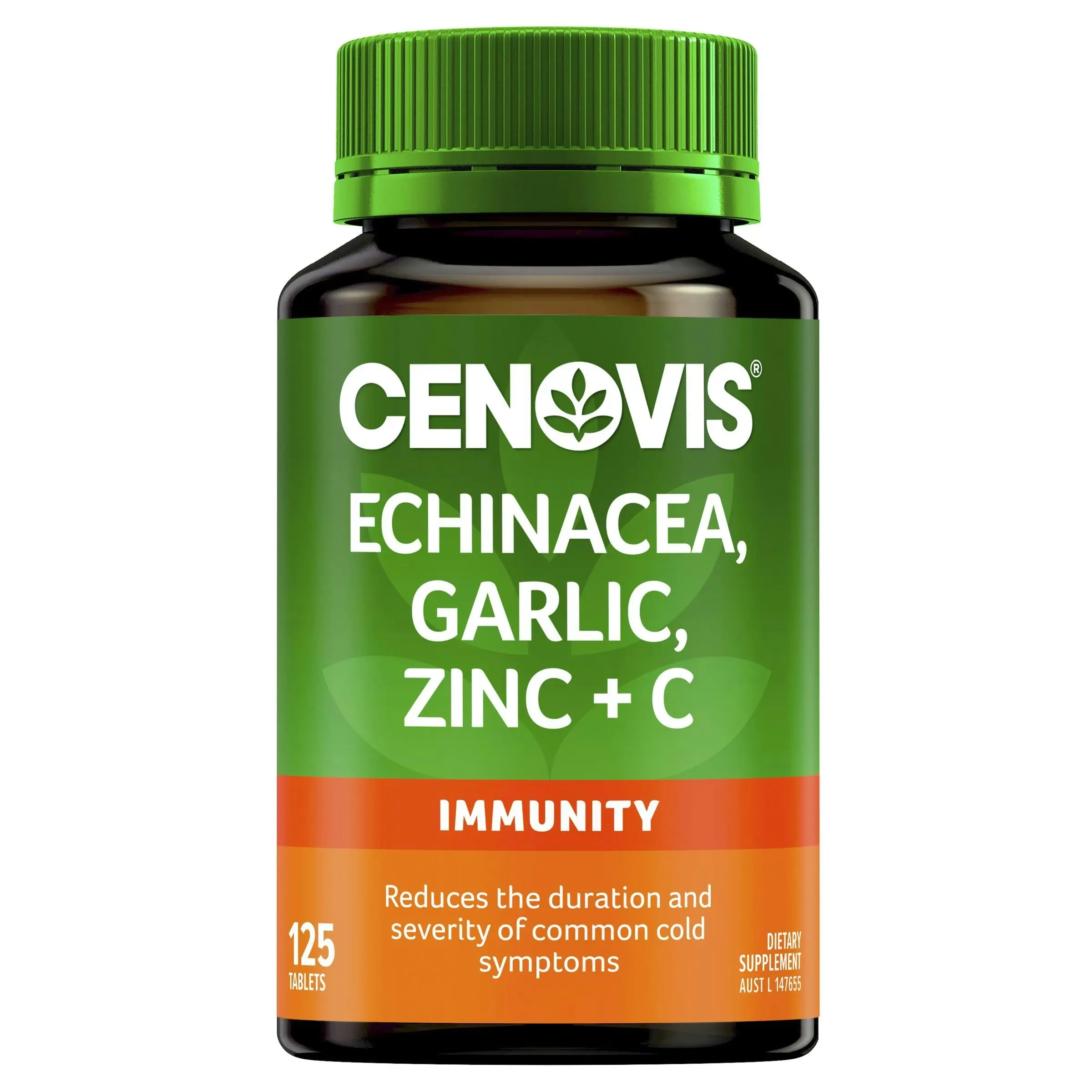 Cenovis Echinacea, Garlic, Zinc & C 125 Tablets