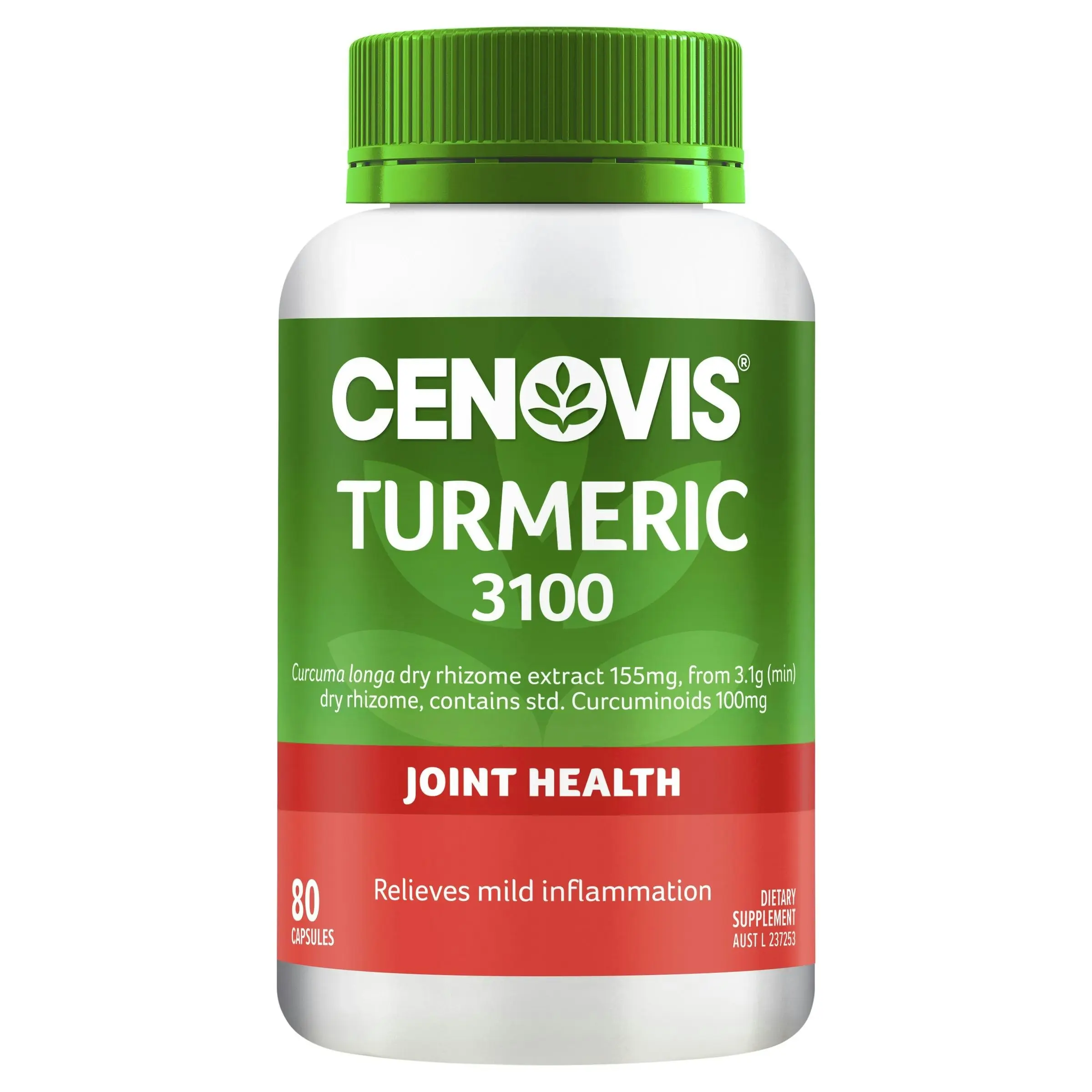 Cenovis Turmeric 3100 80 Capsules