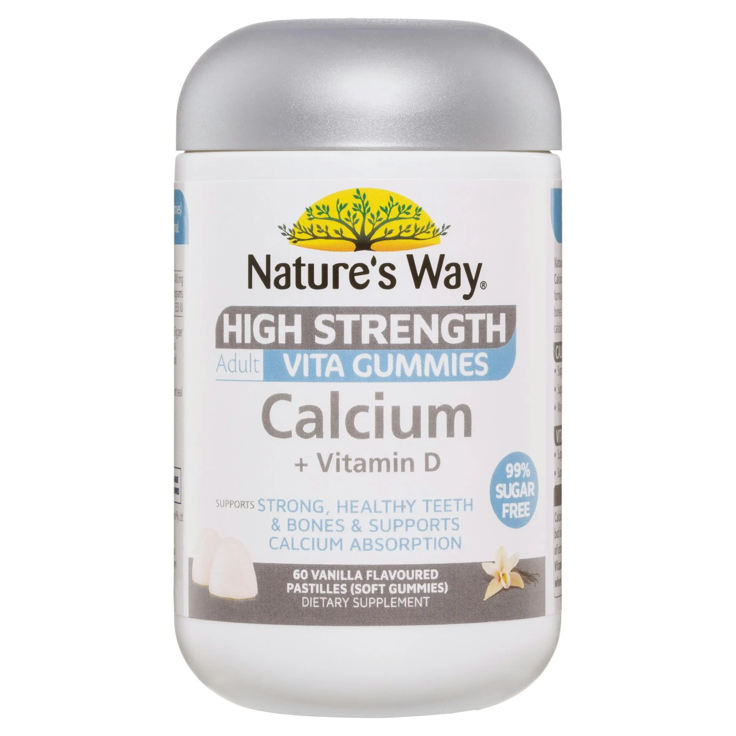 Nature's Way High Strength Adult Vita Gummies Calcium + Vitamin D 60's