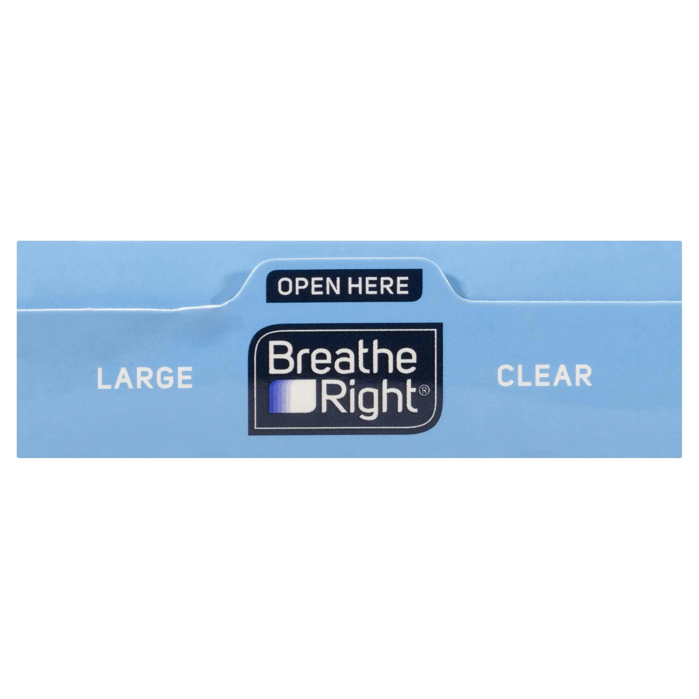 Breathe Right Nasal Strips Clear Large 30 Strips