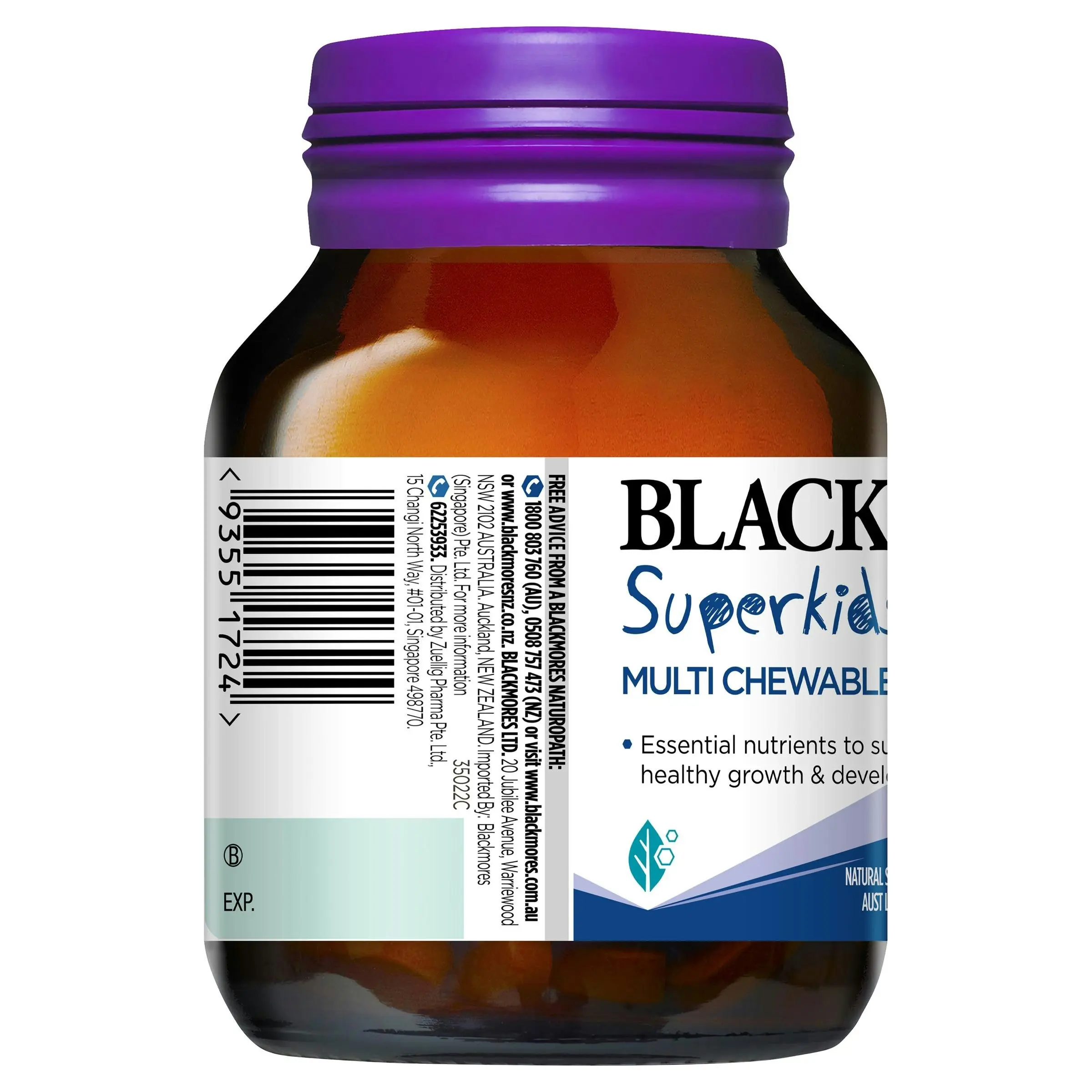 Blackmores Superkids Multi Chewables 60 Tablets