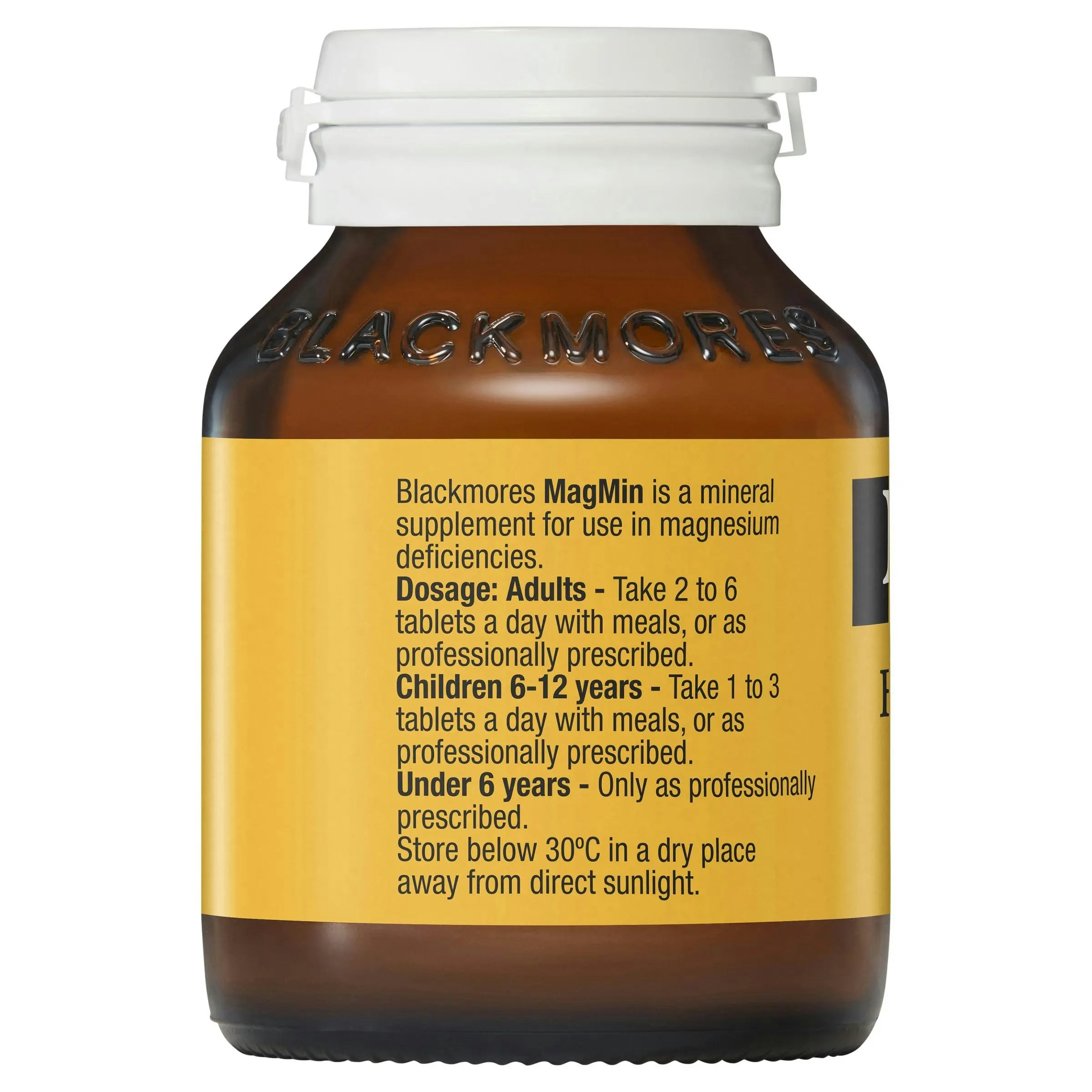 Blackmores MagMin 500mg 100 Tablets