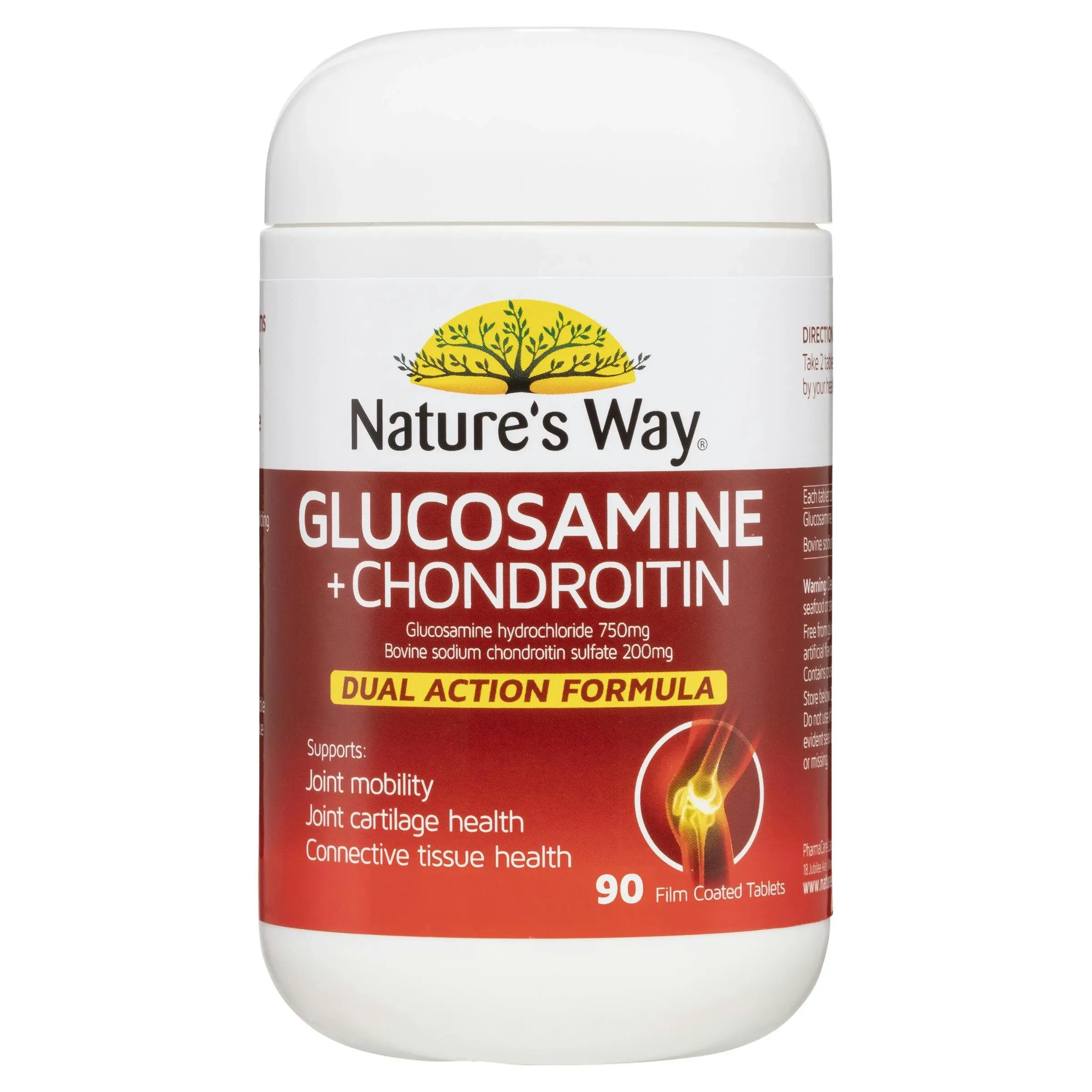 Nature's Way Glucosamine Plus Chondroitin 90 Tablets