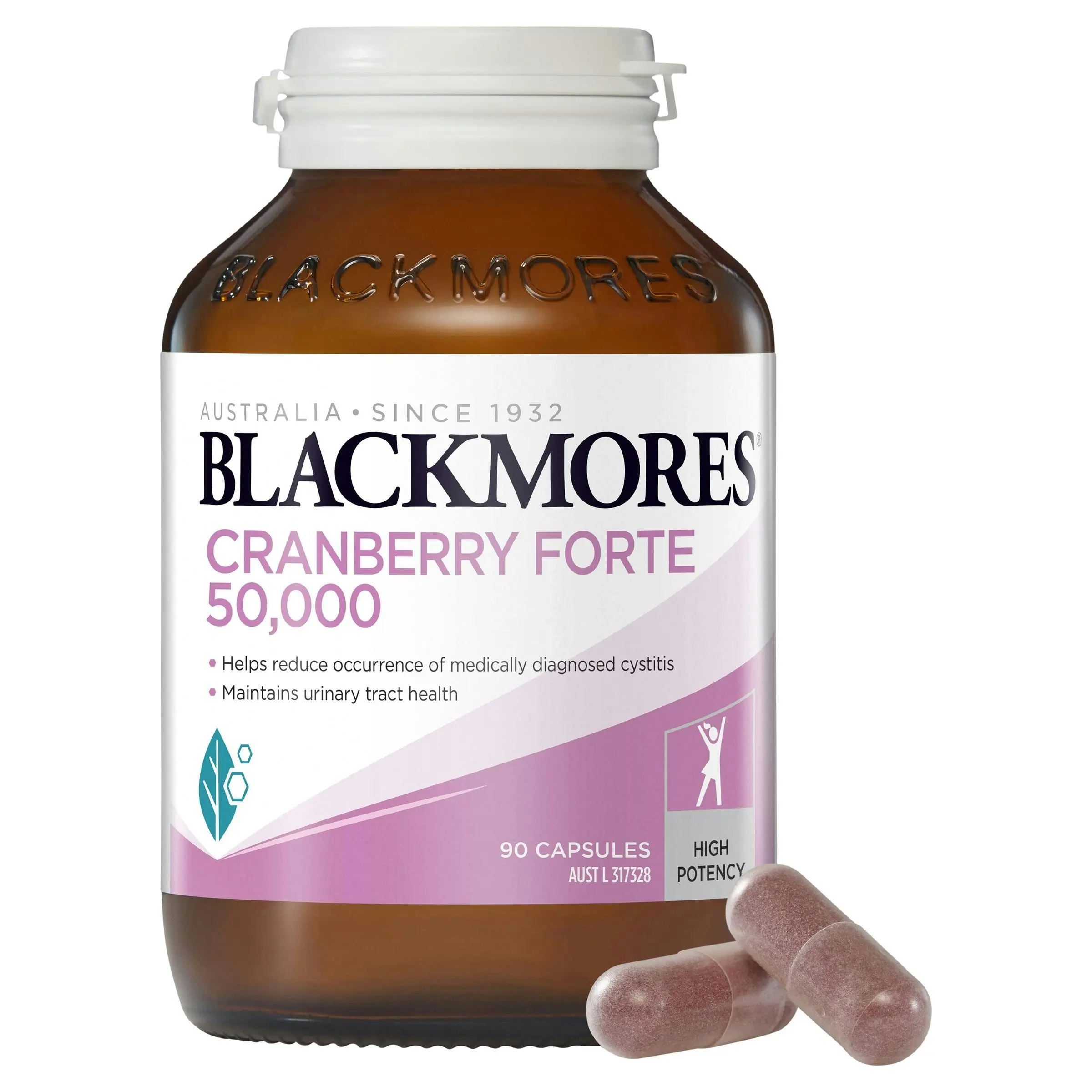 Blackmores Cranberry Forte 50000mg 90 Capsules