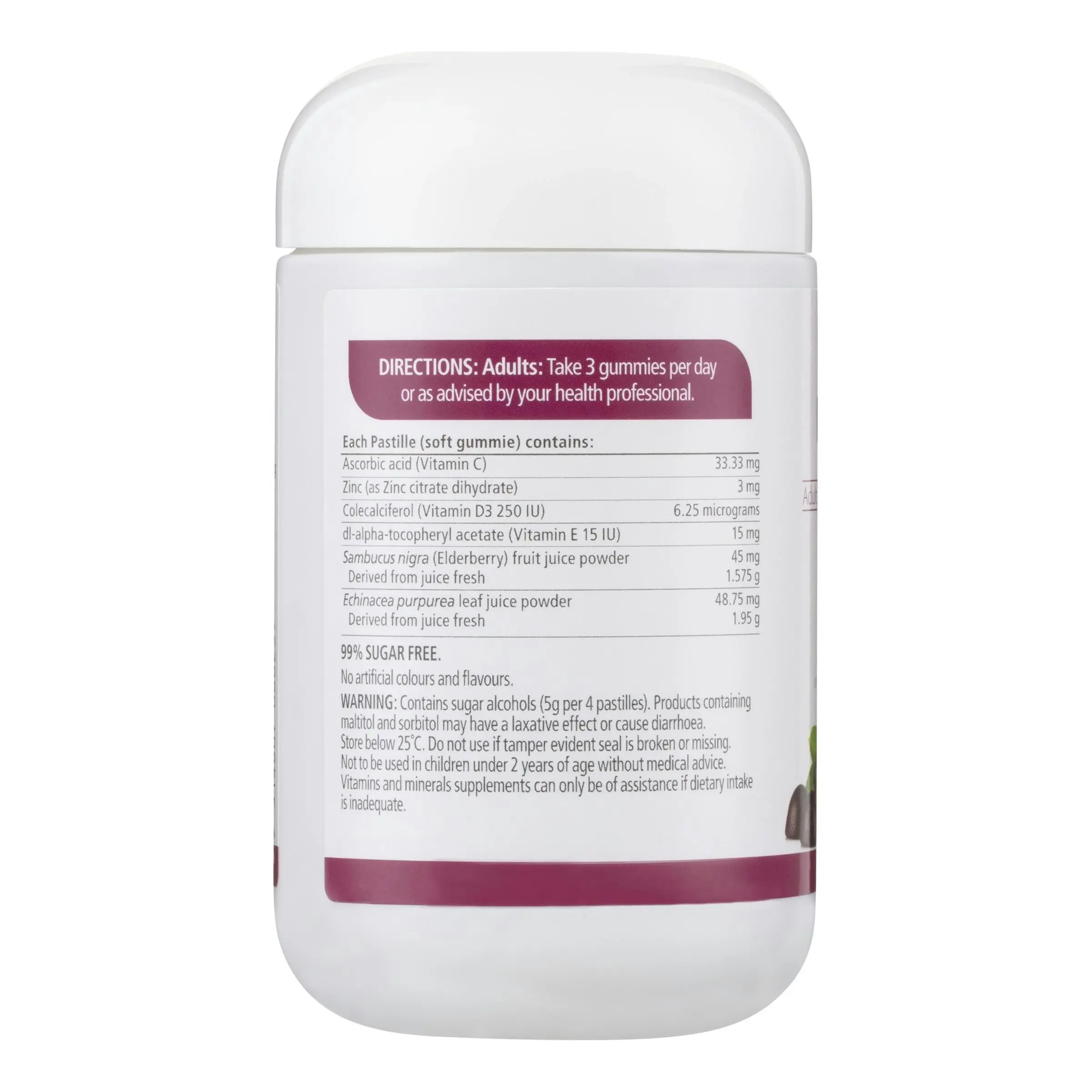 Nature's Way Adult Immune Support 65 Vita Gummies