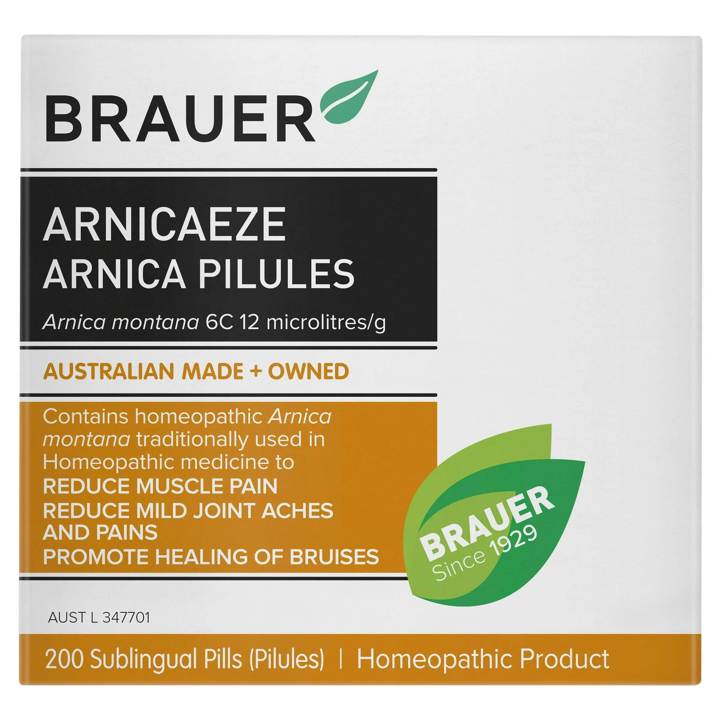 Brauer Arnicaeze Arnica Pilules 8g