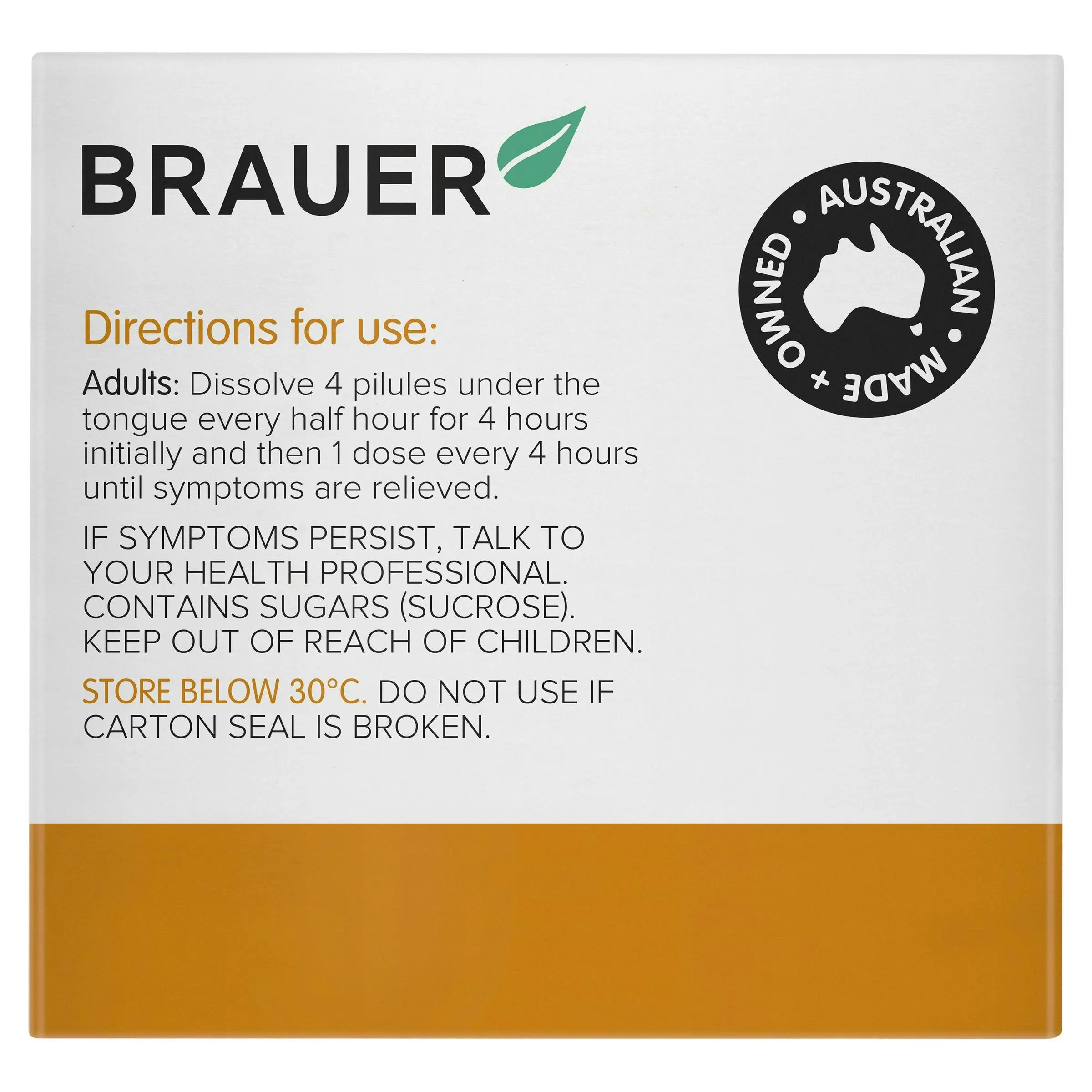 Brauer Arnicaeze Arnica Pilules 8g