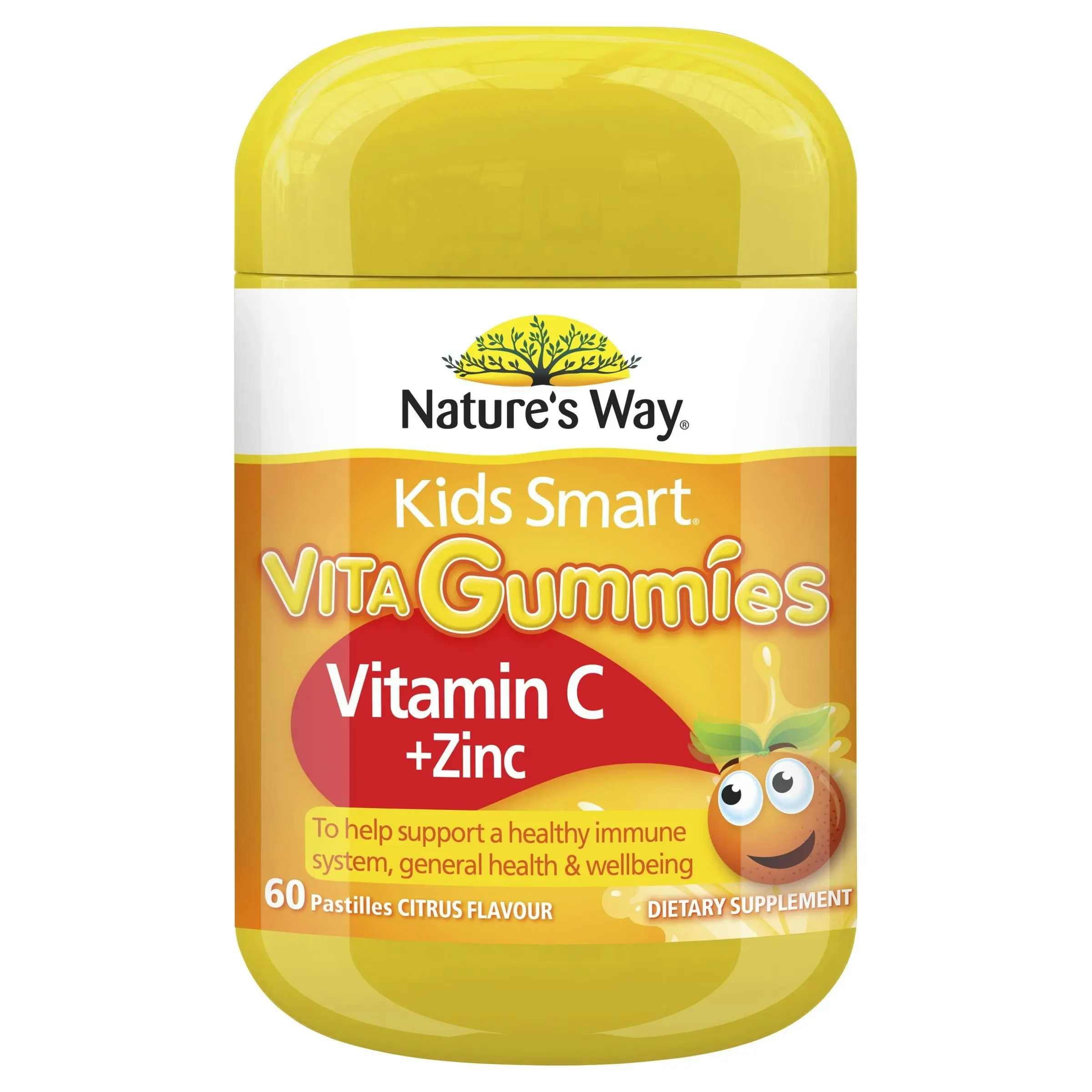 Nature's Way Kids Smart Vita-Gummies Vitamin C + Zinc 60 Gummies