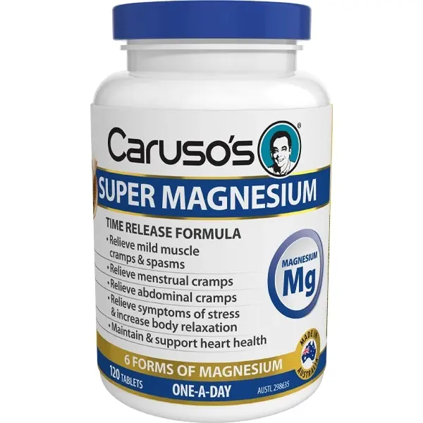 Caruso's Natural Health Super Magnesium 120 Tablets