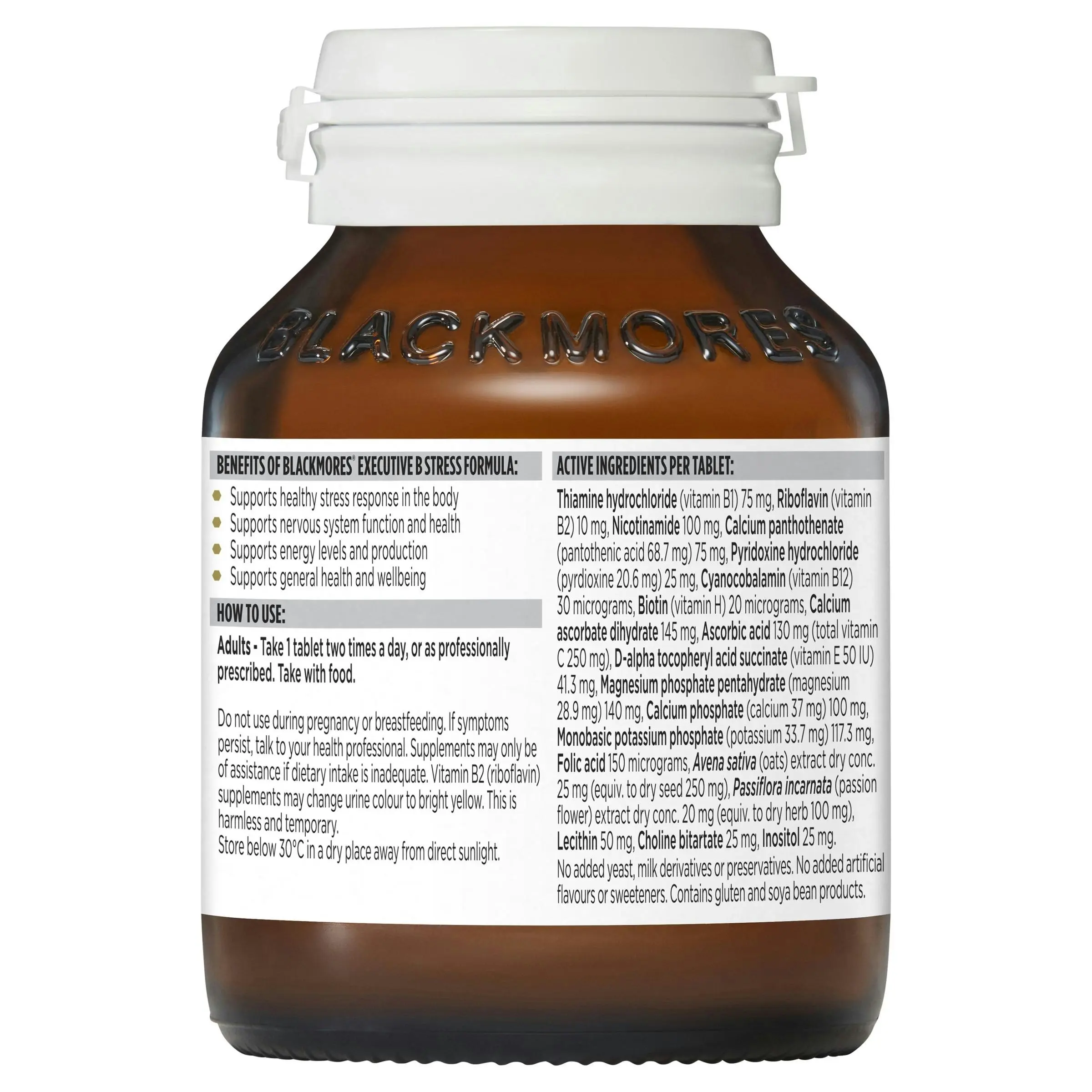 Blackmores Executive B Stress Formula 62 Tablets