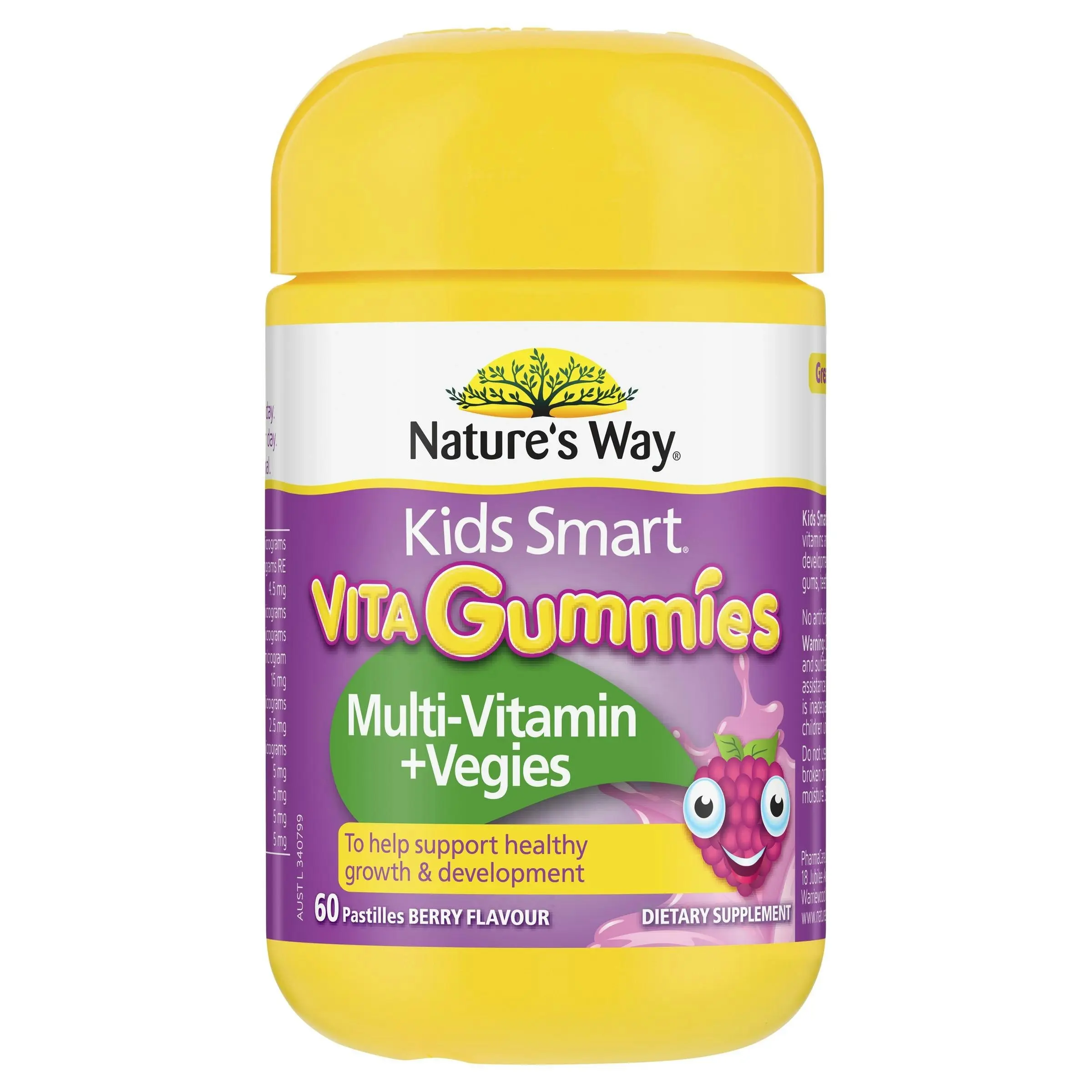 Nature's Way Kids Smart Vita-Gumies Multi 60 Gummies