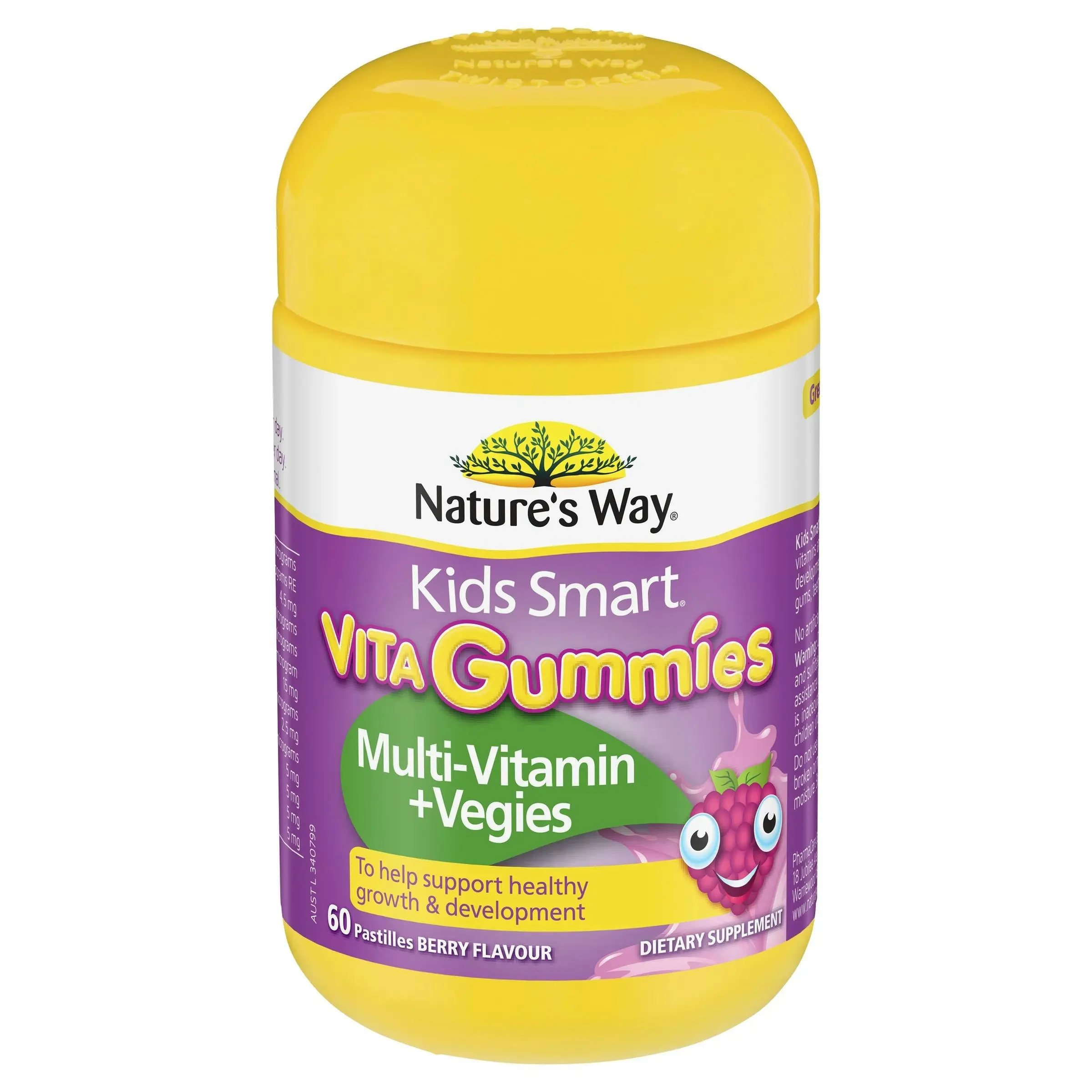 Nature's Way Kids Smart Vita-Gumies Multi 60 Gummies