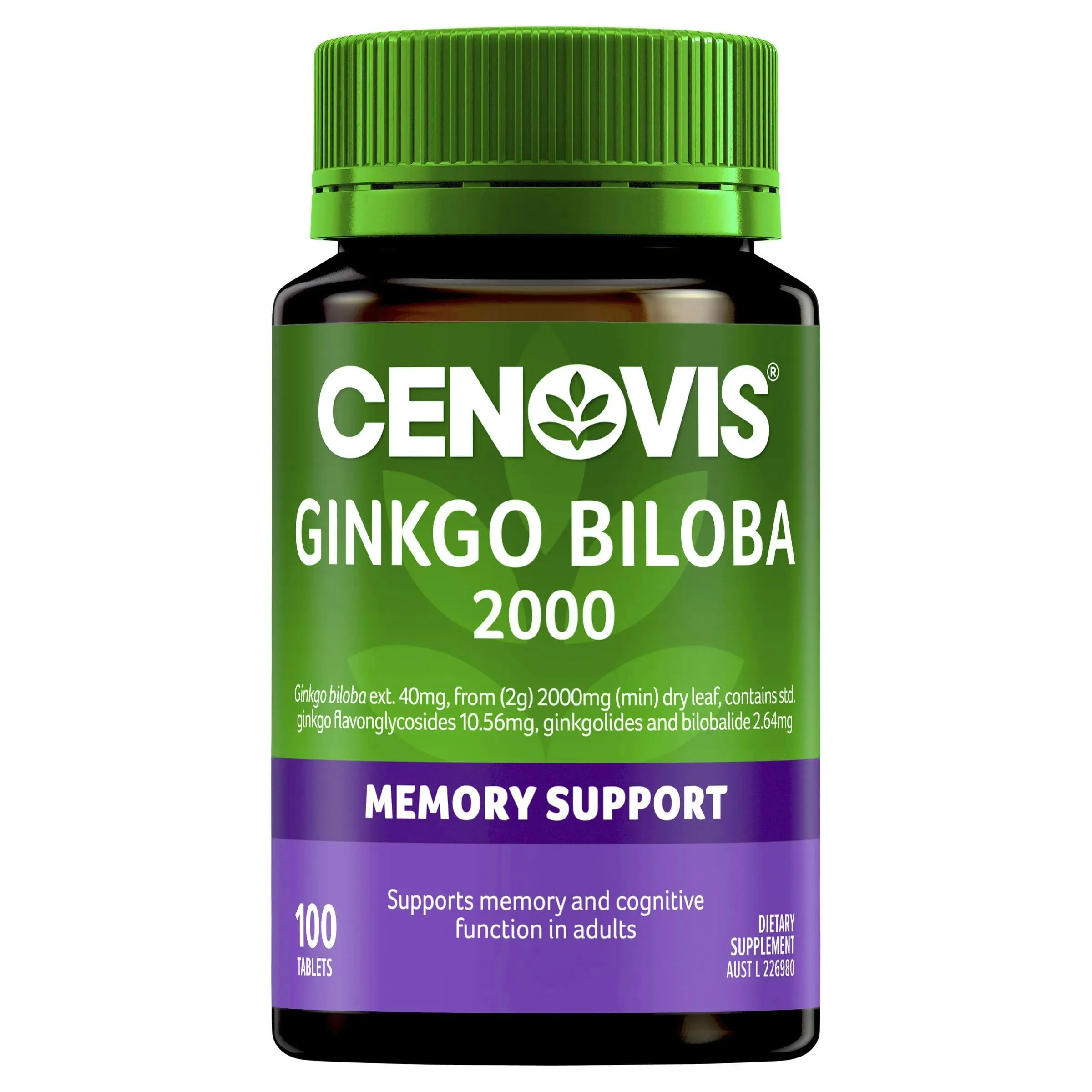 Cenovis Gingko Biloba 2000 100 Tablets