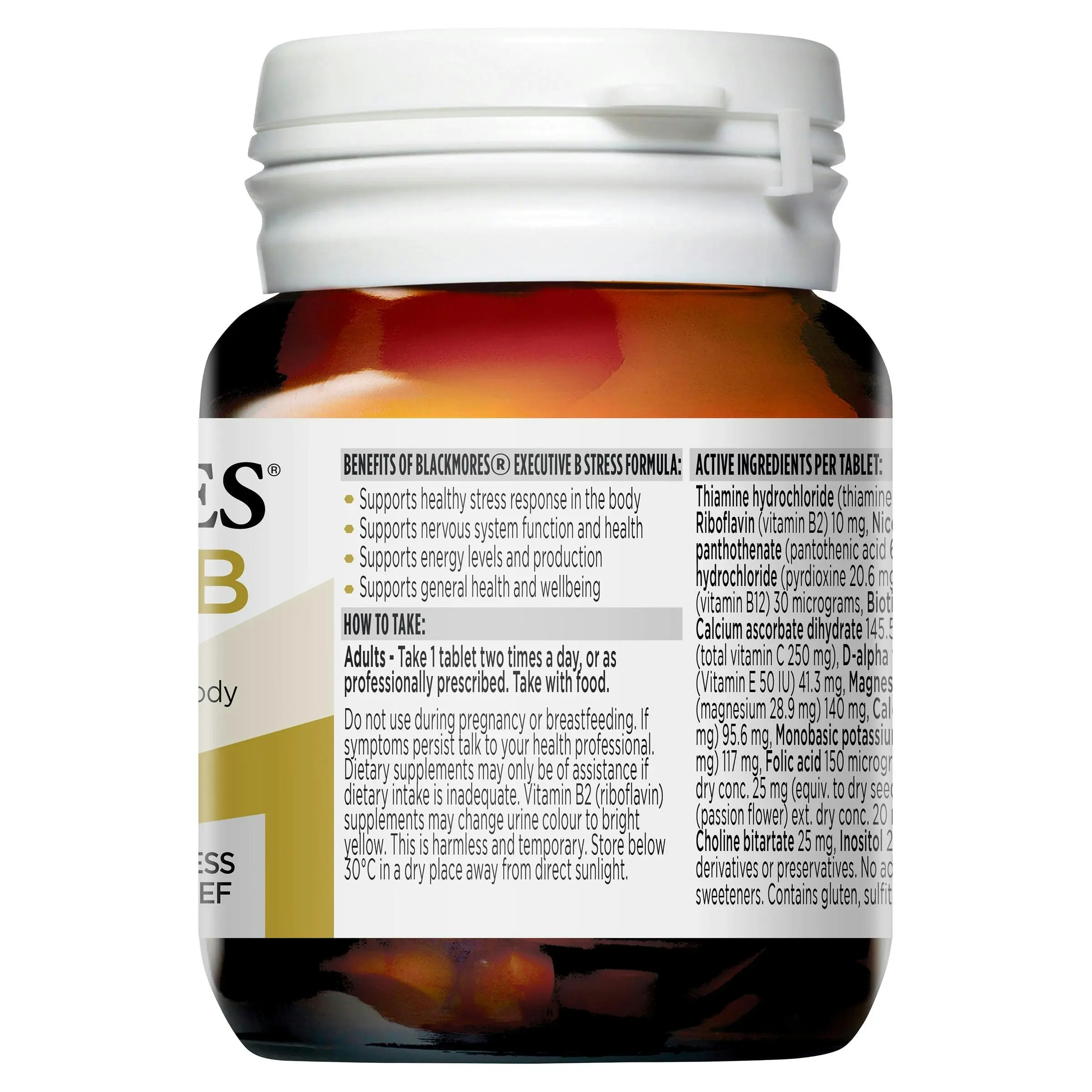 Blackmores Executive B Stress Formula 28 Capsules