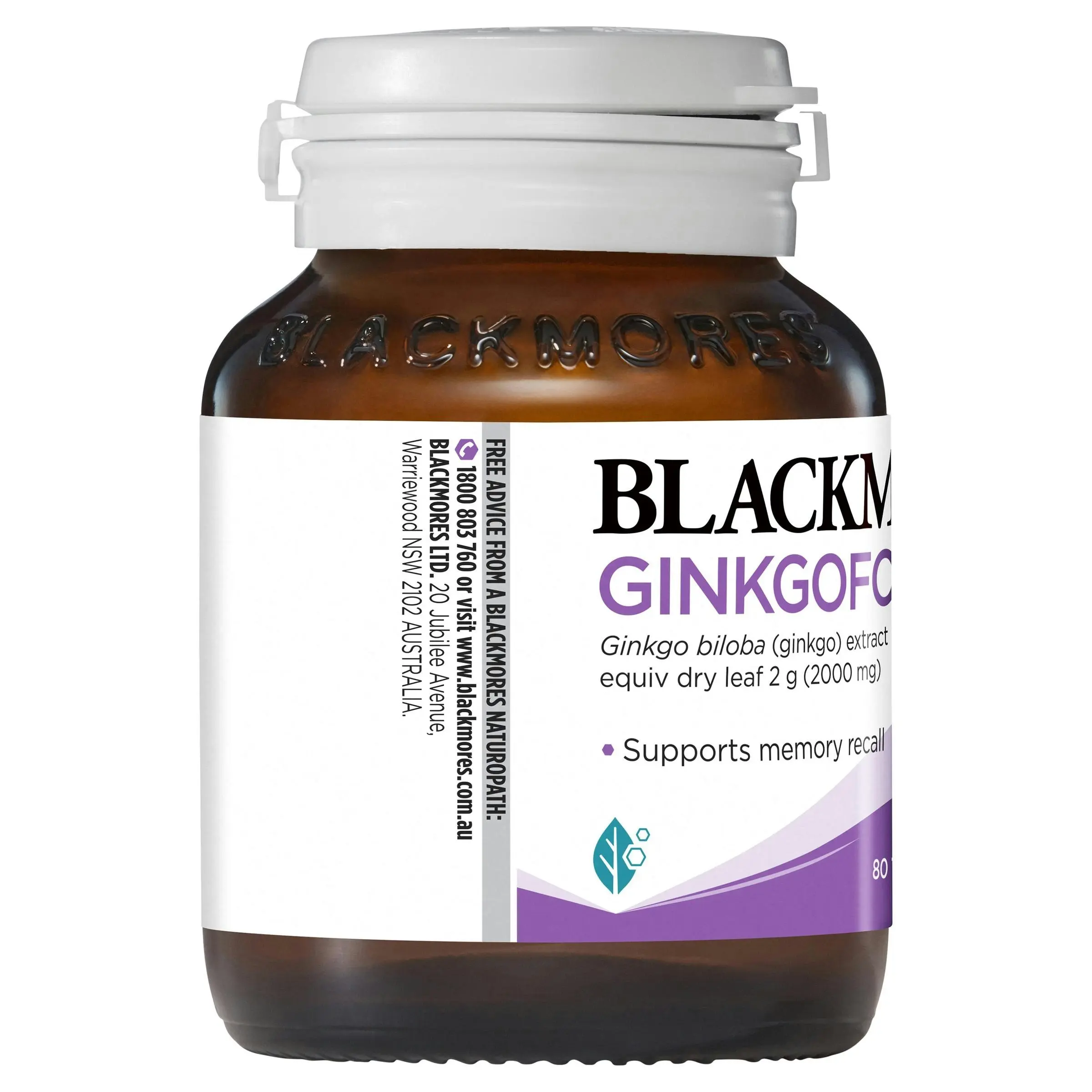 Blackmores Gingko Forte 80 Tablets