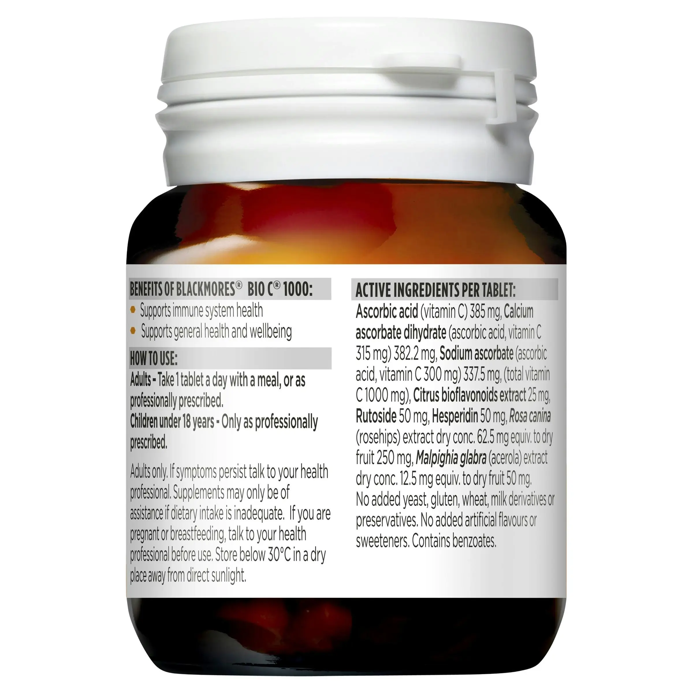 Blackmores Bio C 1000mg 31 Tablets