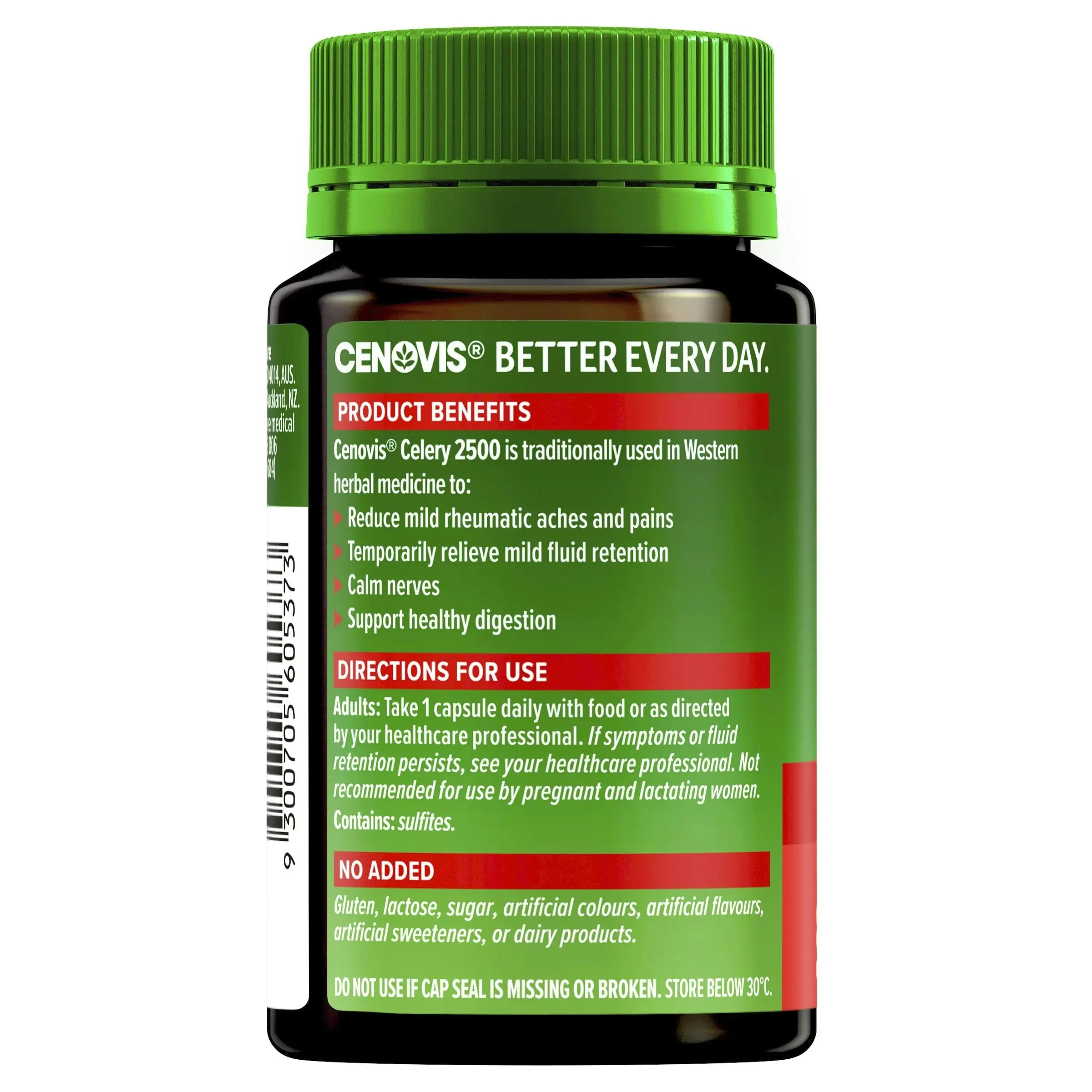 Cenovis Celery 2500 80 Capsules