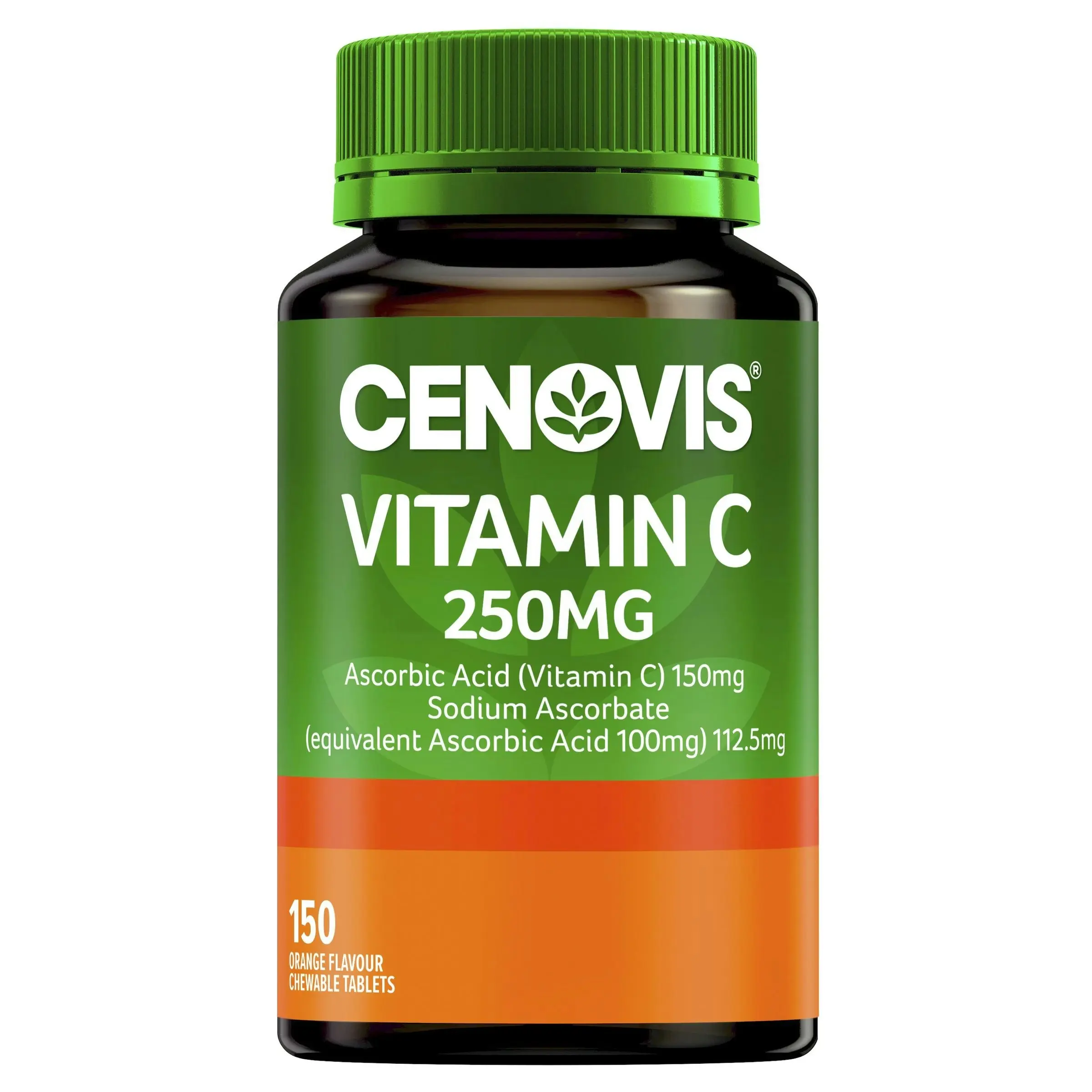 Cenovis Vitamin C 250mg Orange Flavour 150 Tablets