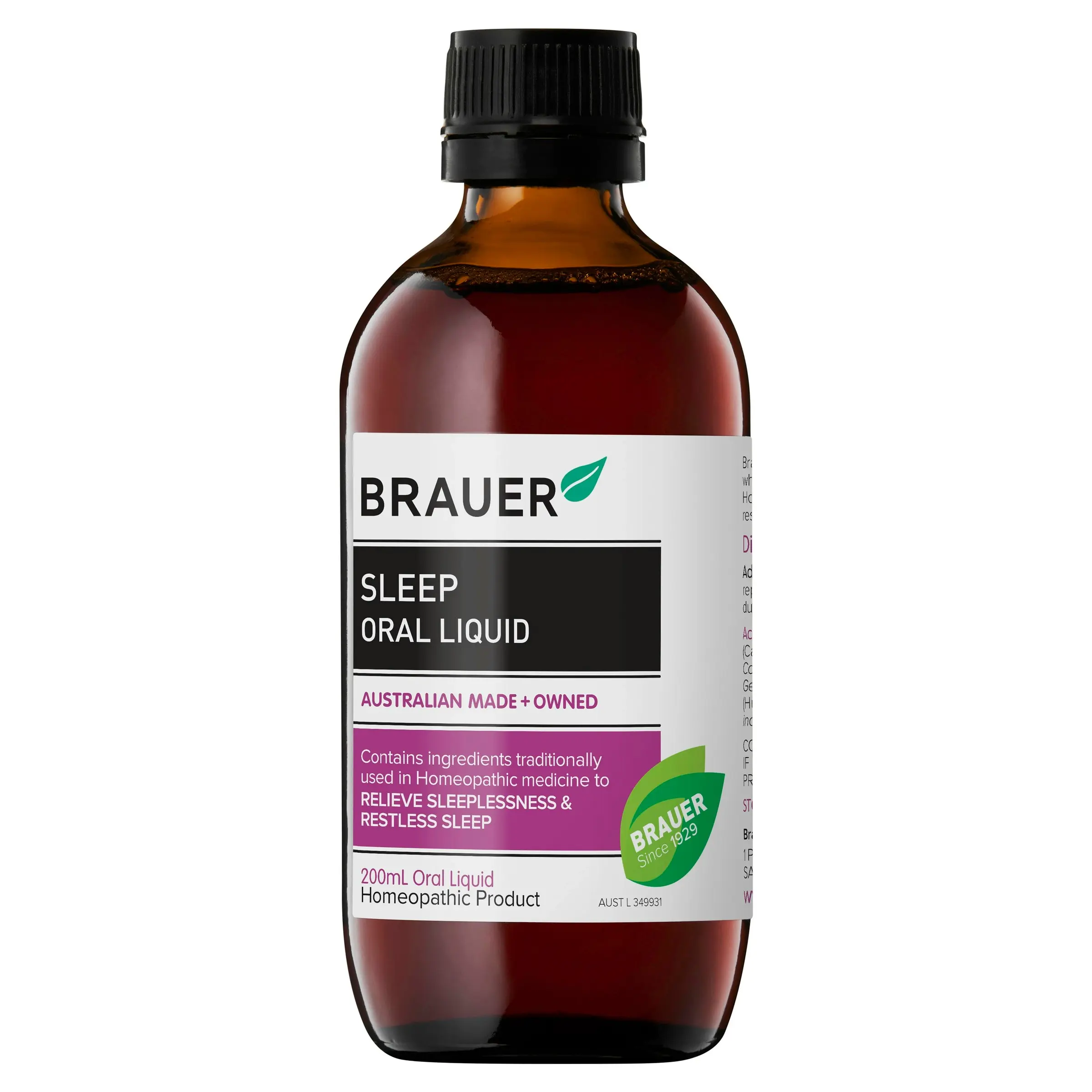 Brauer Sleep Oral Liquid 200mL