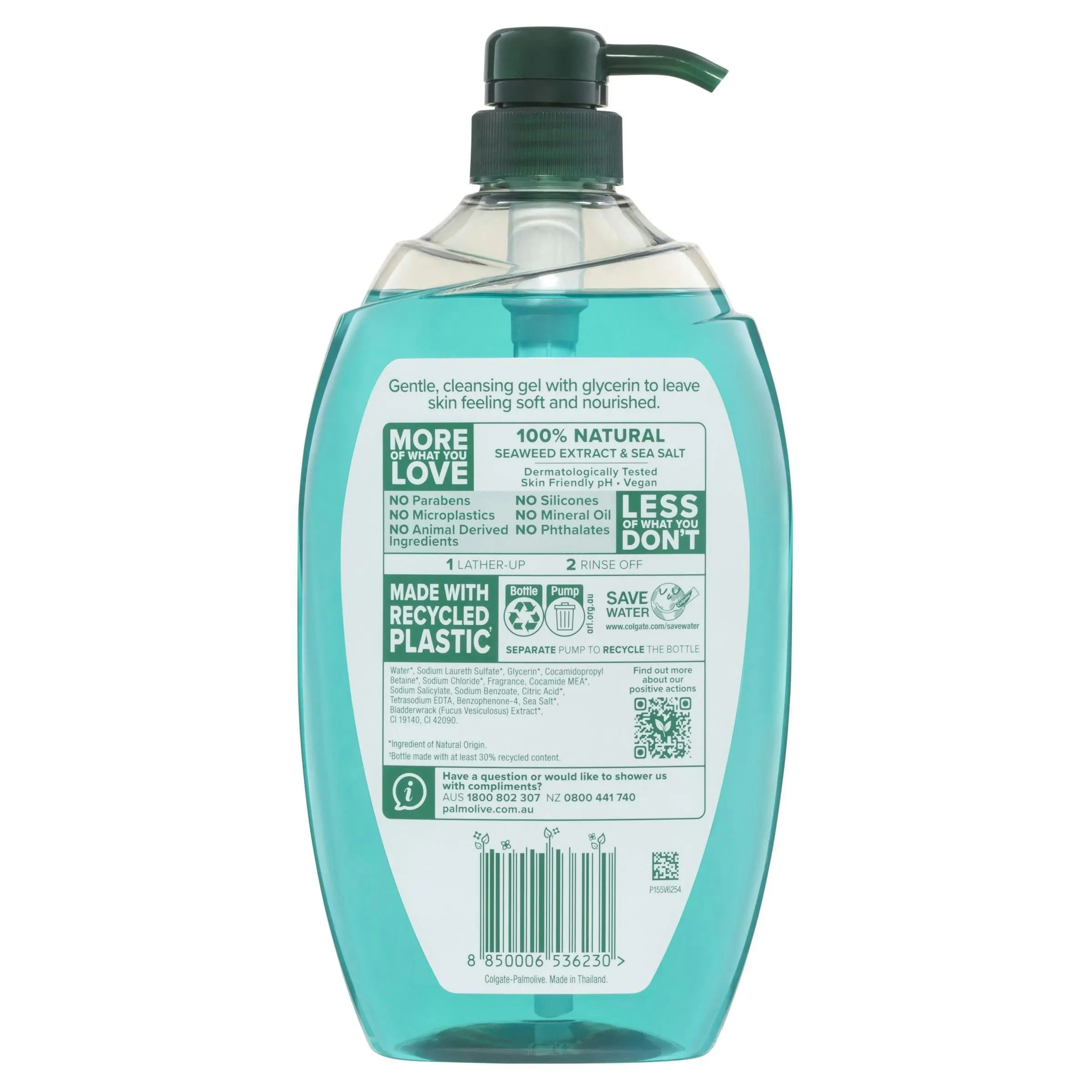 Palmolive Naturals Sea Minerals Body Wash 1L