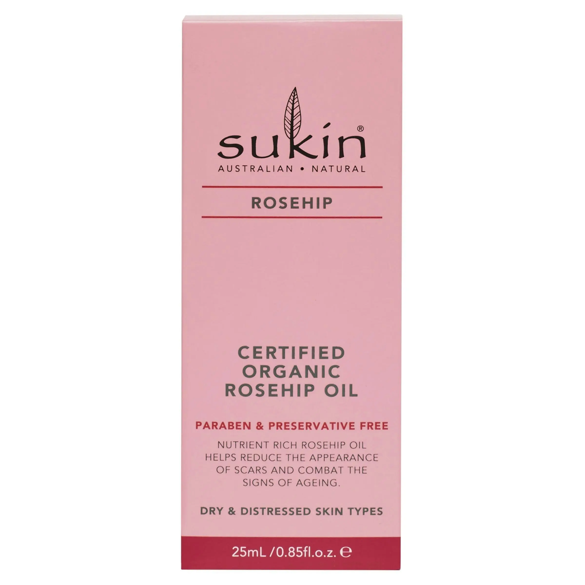 Sukin Organic Rose Hip Oil 25mL