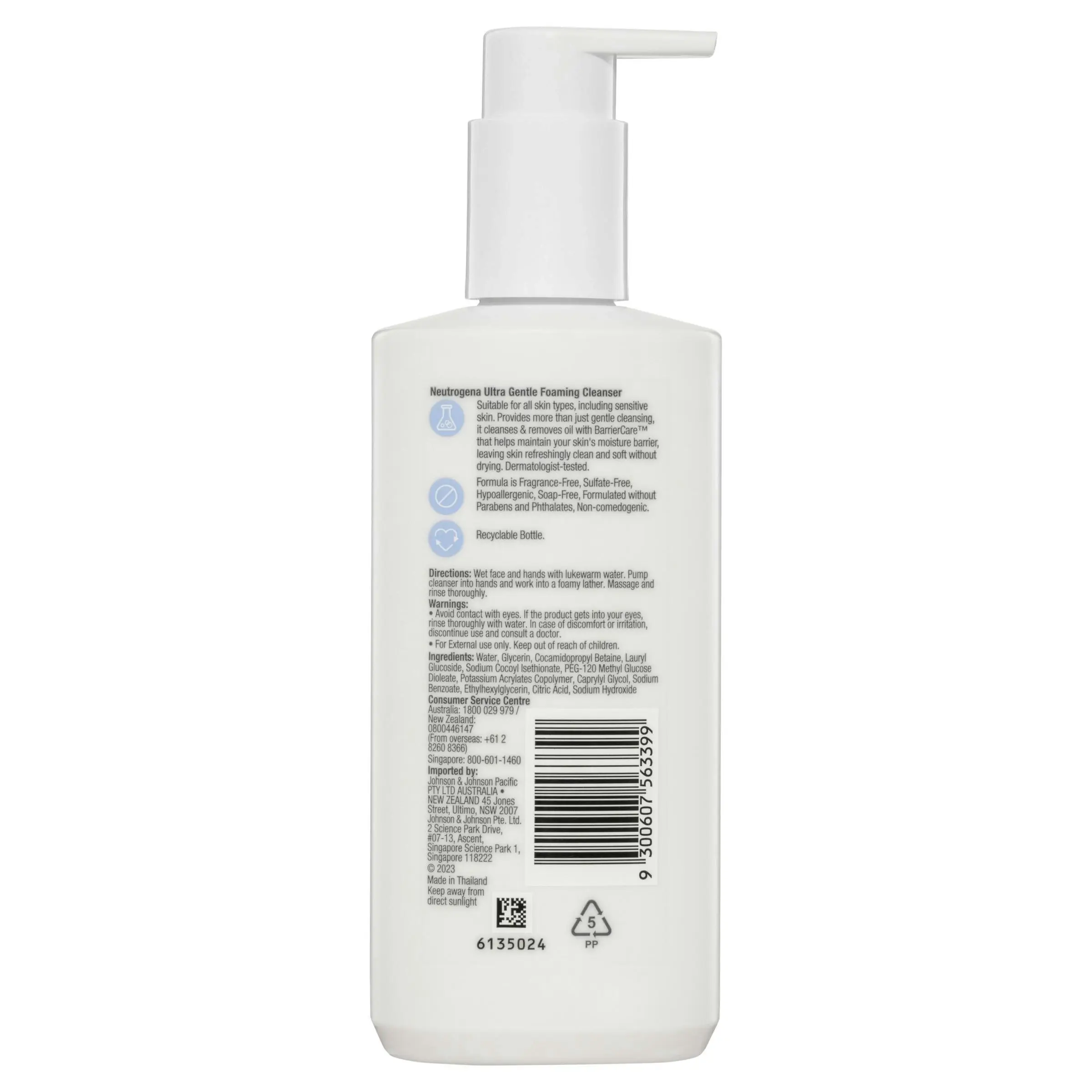 Neutrogena Fresh Foaming Cleanser 200mL