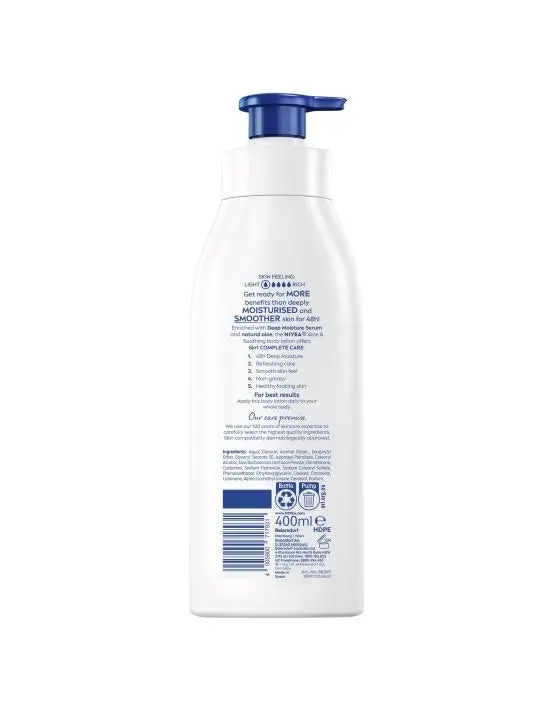 Nivea Aloe & Hydration Body Lotion 400mL