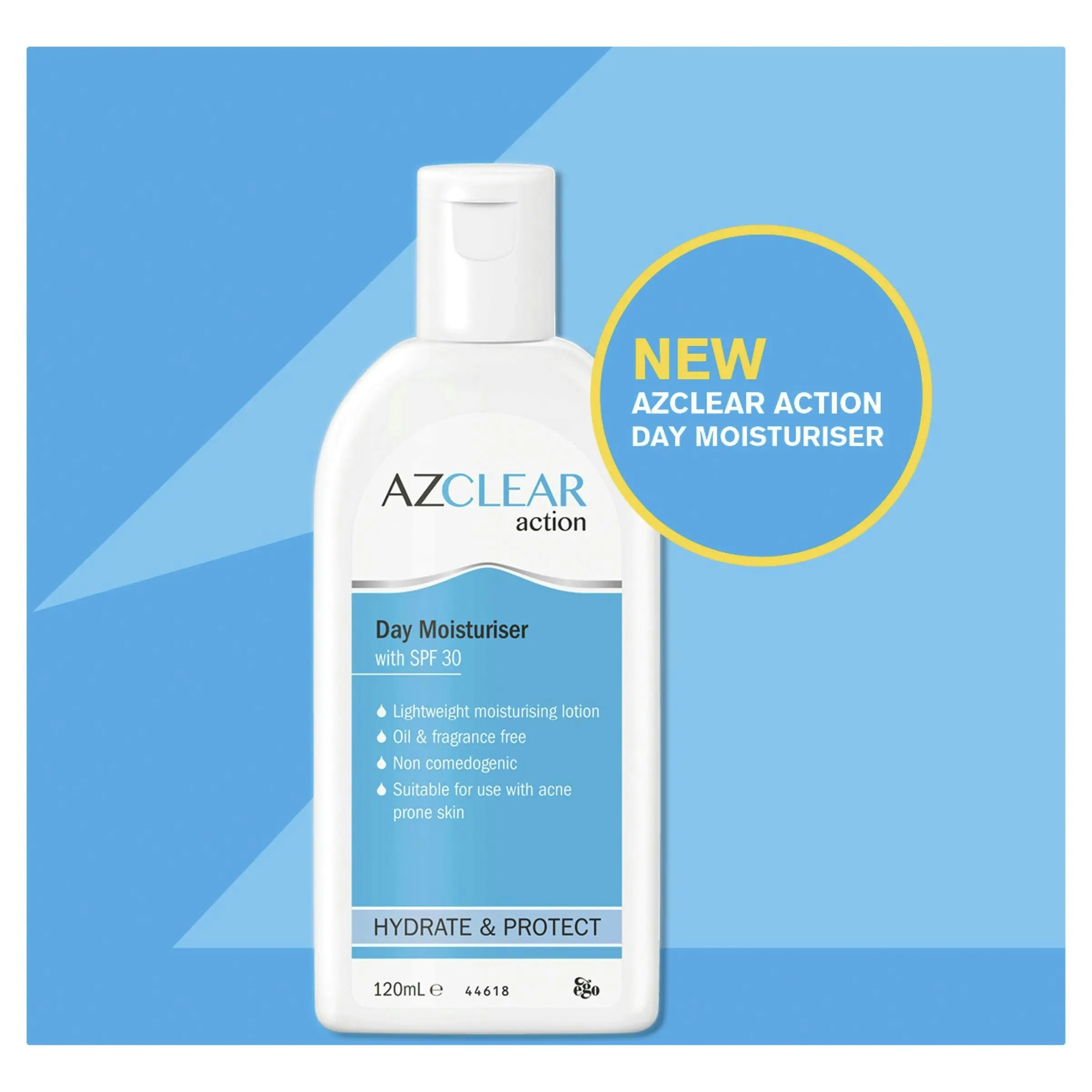 Azclear Action Day Moisturiser SPF 30 120ml