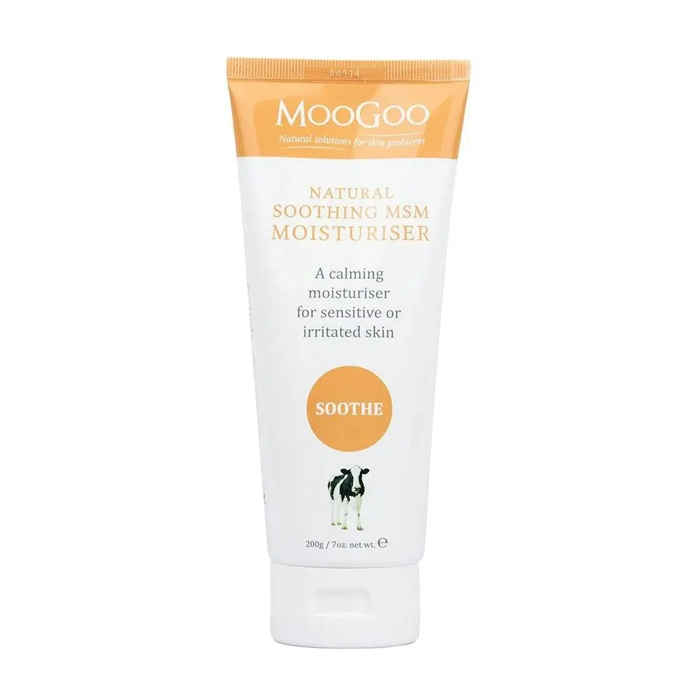 MOOGOO Natural Soothing MSM Moisturiser 200g